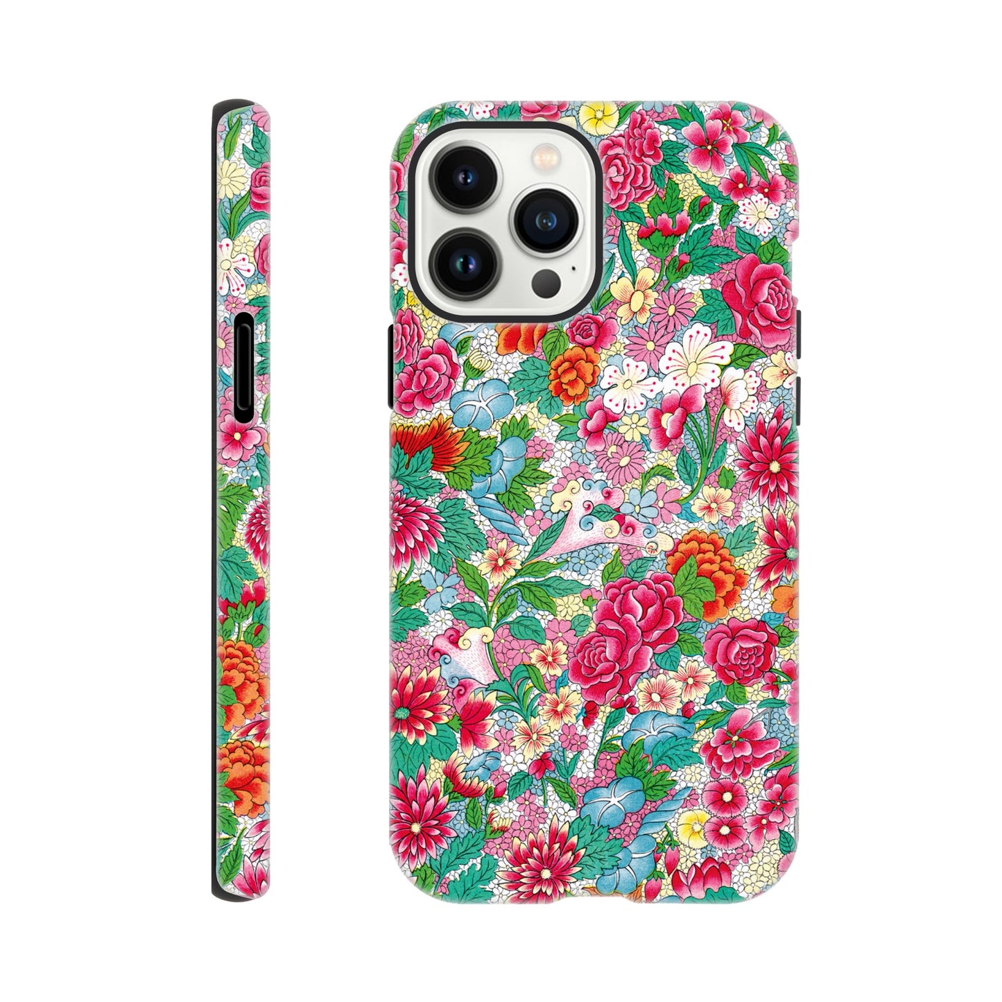 Colorful flower pattern - Phone case sturdy