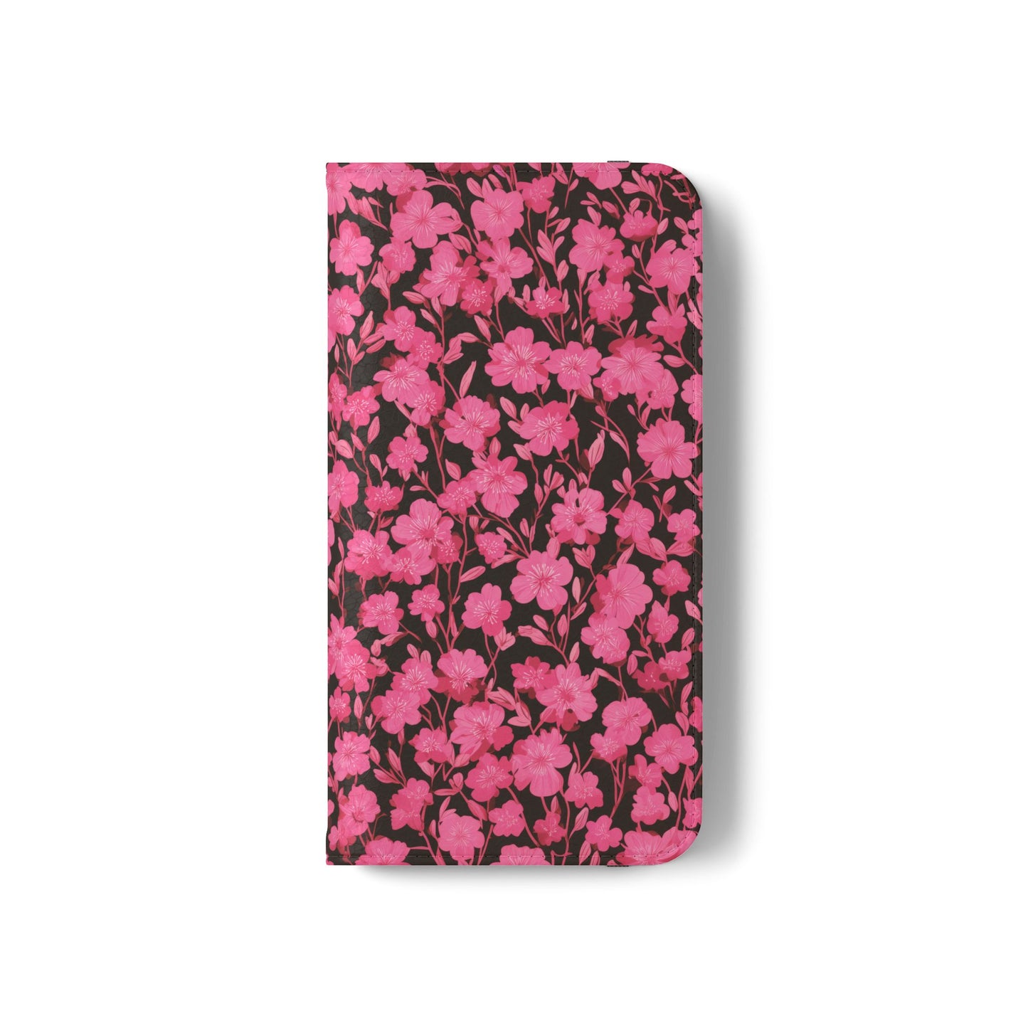 Floral Flip Cases for Phones, Cute Floral Phone Wallet, Gift for Her, Trendy Phone Accessories, Mother's Day Gift, Phone Protection