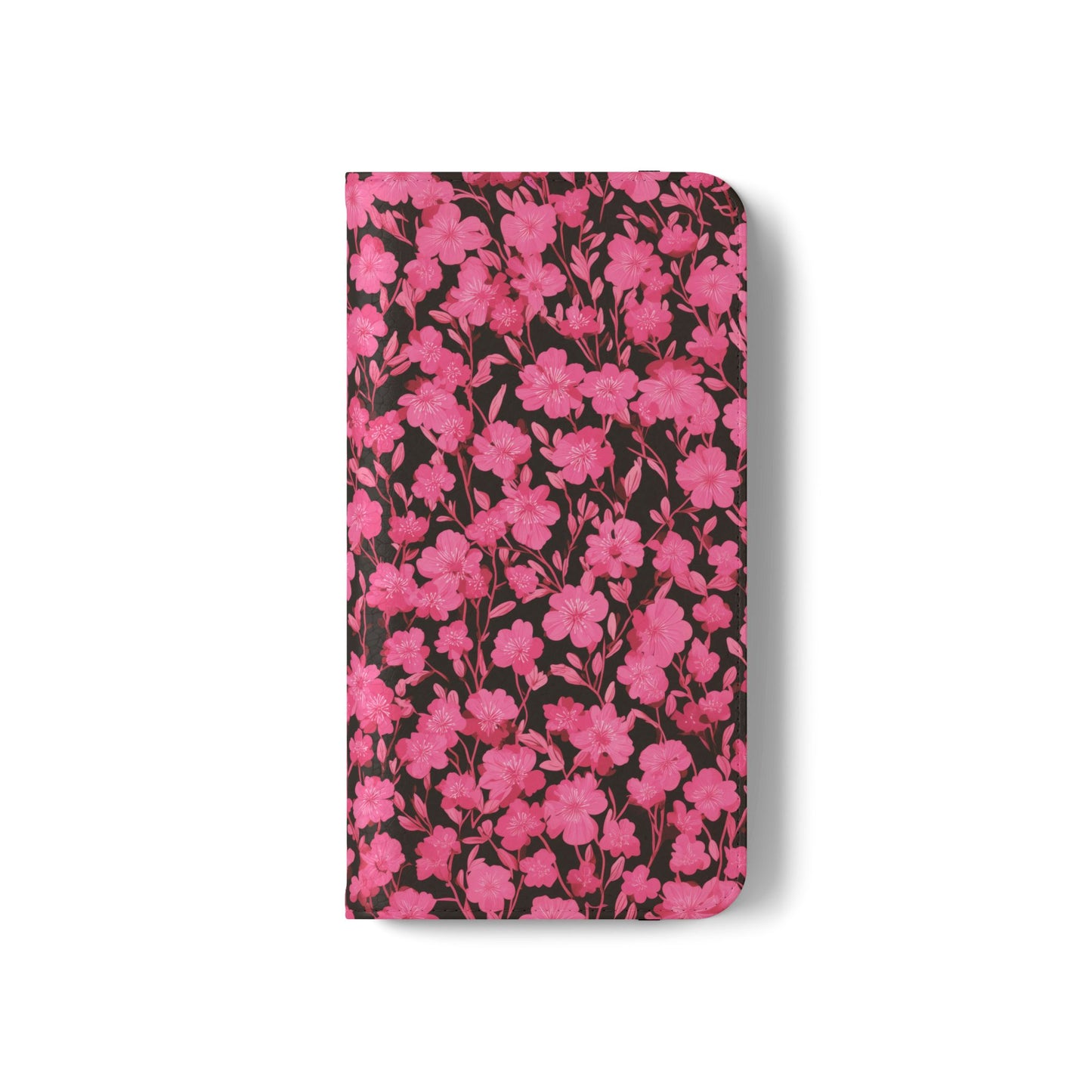 Floral Flip Cases for Phones, Cute Floral Phone Wallet, Gift for Her, Trendy Phone Accessories, Mother's Day Gift, Phone Protection