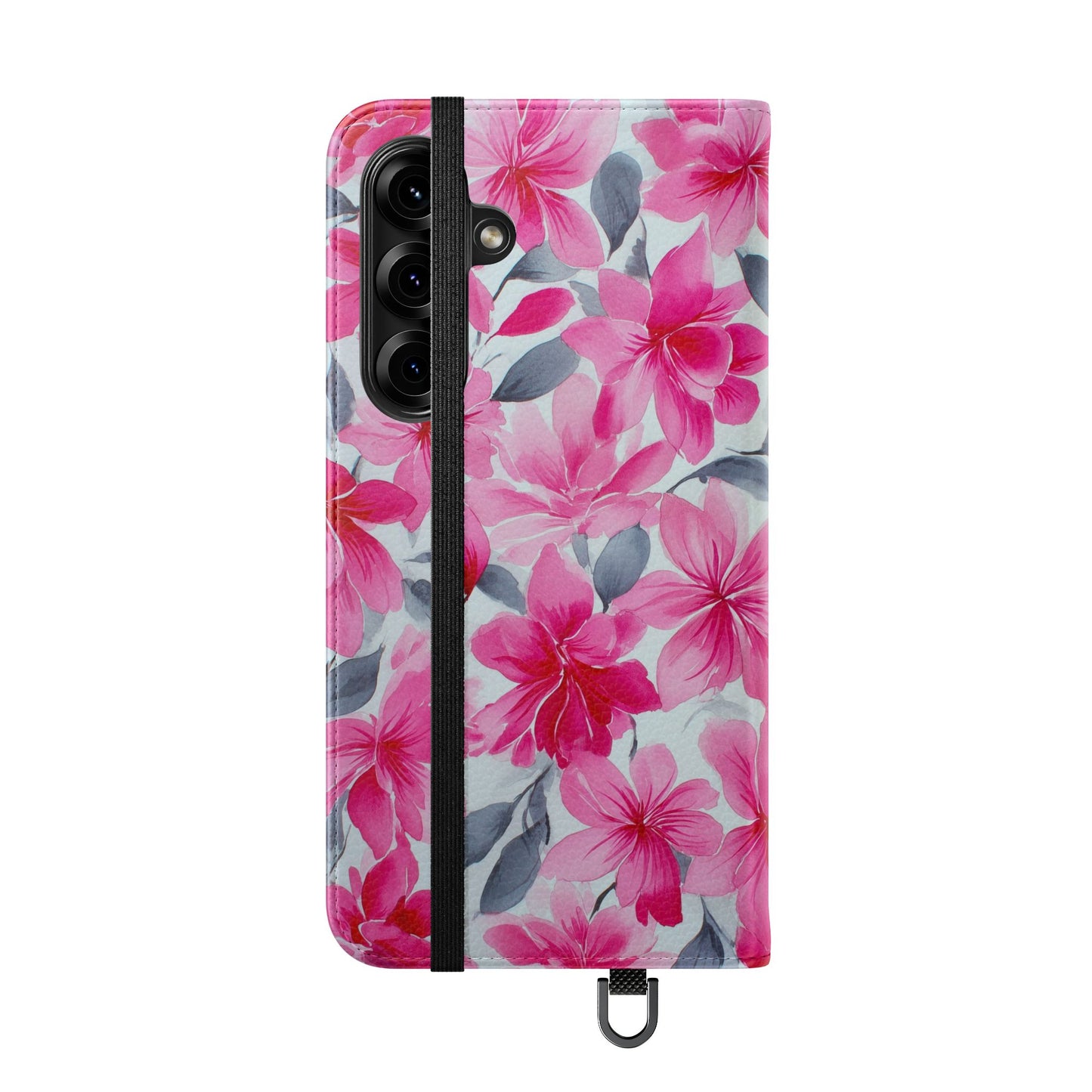 Floral Flip Phone Cases, Elegant Smartphone Covers, Spring Decor, Stylish Gift for Her, Patterned Wallet Case, Trendy Phone Protectors