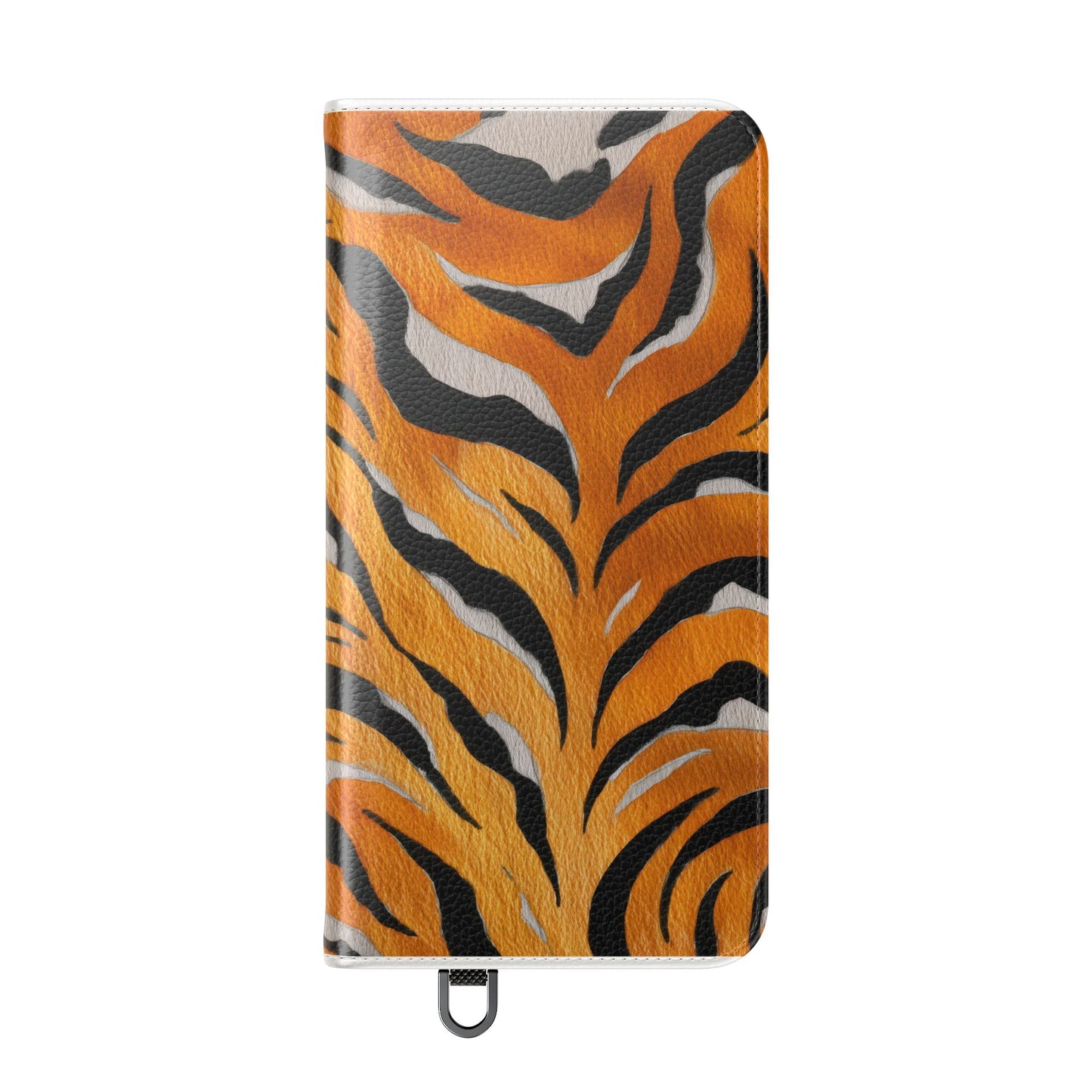Tiger Print Flip Case, Personalized Phone Case, Stylish Wallet Case, Animal Print Cover, Gift for Wildlife Lovers