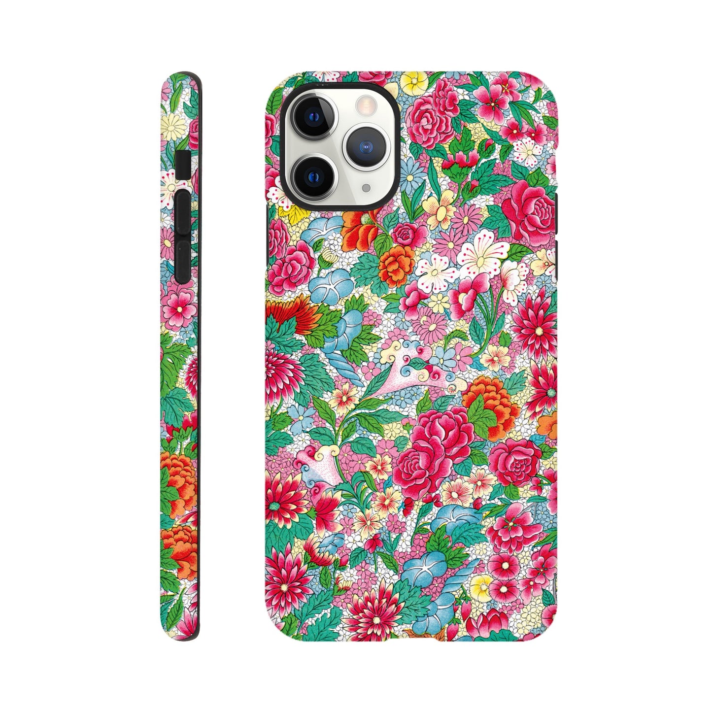 Colorful flower pattern - Phone case sturdy