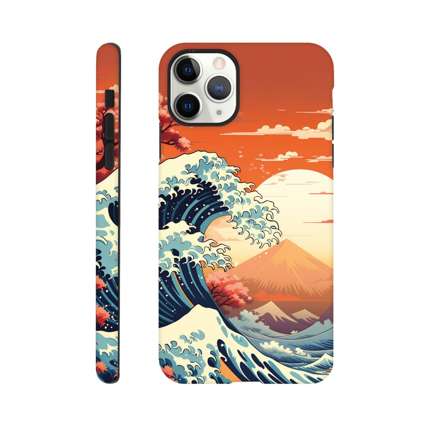 Great wave art deco style - Phone Case sturdy
