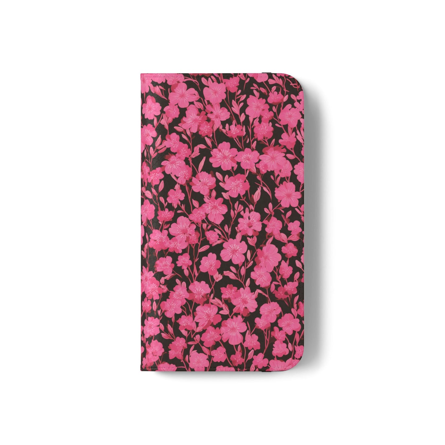 Floral Flip Cases for Phones, Cute Floral Phone Wallet, Gift for Her, Trendy Phone Accessories, Mother's Day Gift, Phone Protection