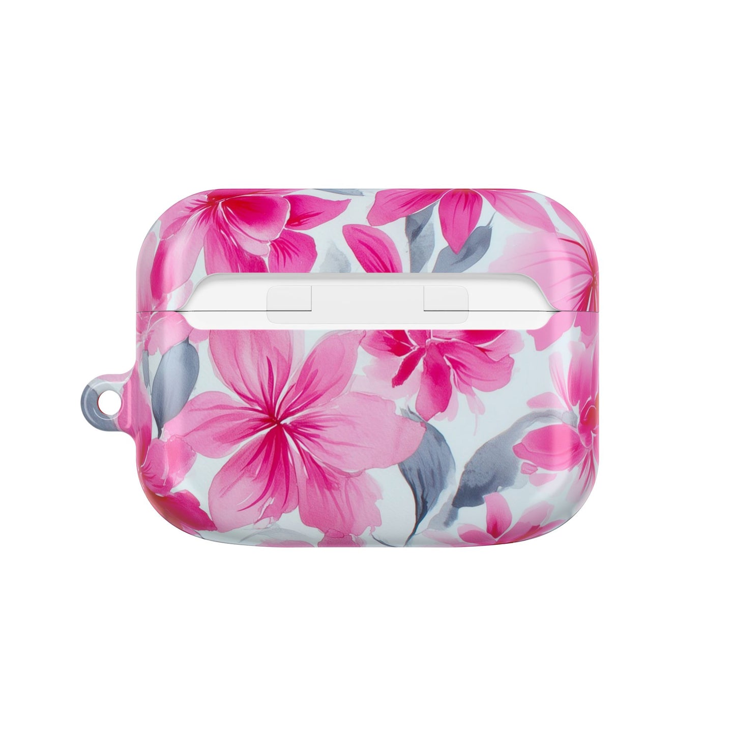 Floral AirPod Cases, Pink Flower Earbud Cover, Cute Tech Accessory, Gift for Her, Spring Vibes, Trendy Earphone Case