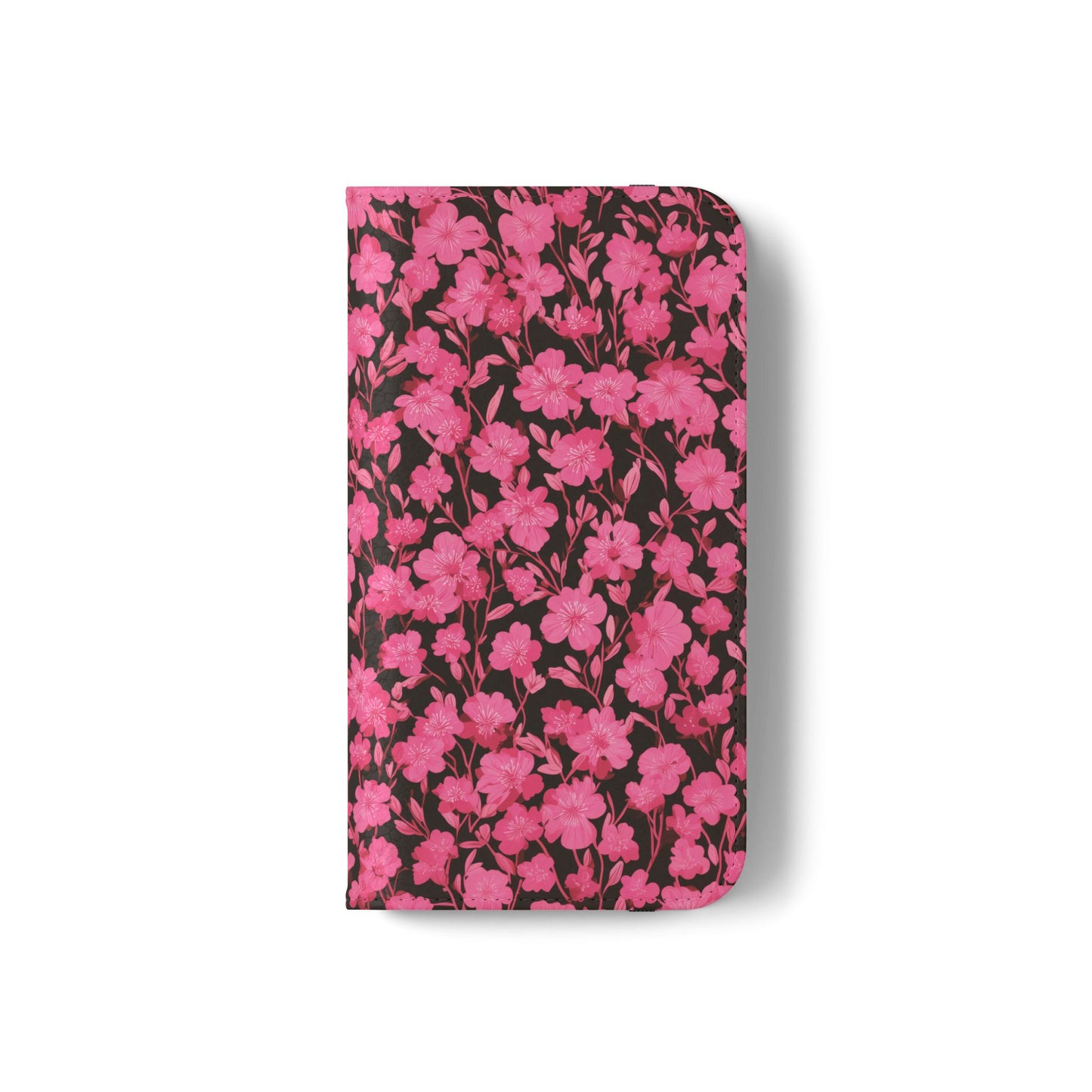 Floral Flip Cases for Phones, Cute Floral Phone Wallet, Gift for Her, Trendy Phone Accessories, Mother's Day Gift, Phone Protection