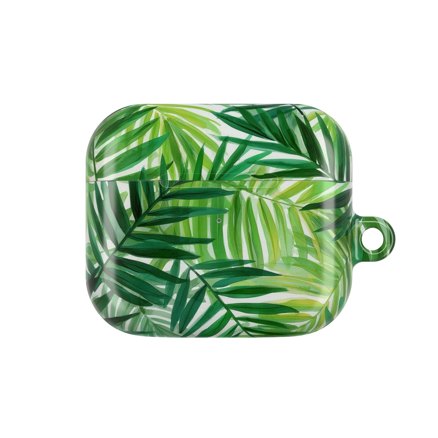 Tropical Leaf AirPod Case, Stylish AirPods Cover, Nature-Inspired Earbud Protector, Gift for Music Lovers, Greenery AirPod Accessories