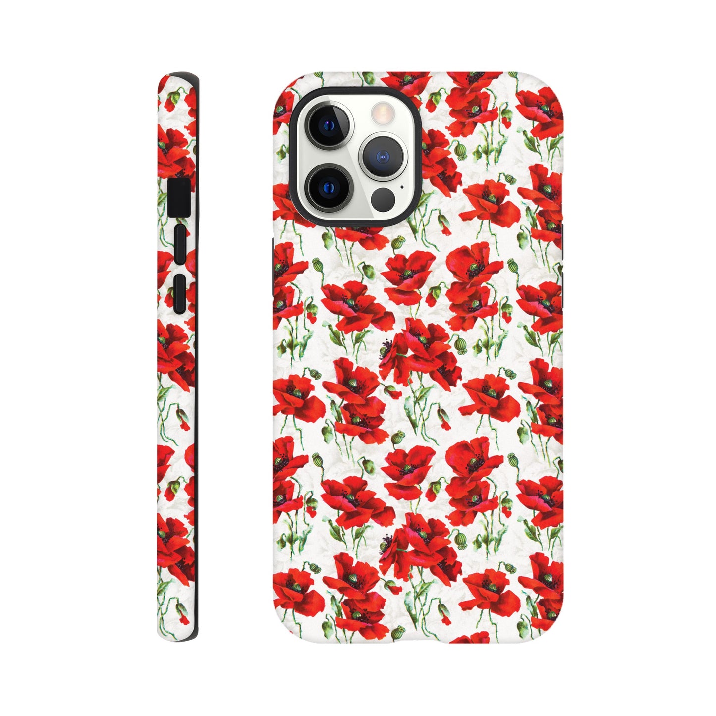 Red poppy design - Phone case sturdy