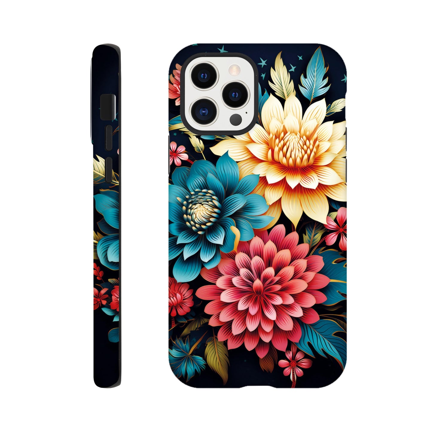 Copy of Flower pattern IV- Phone Case sturdy