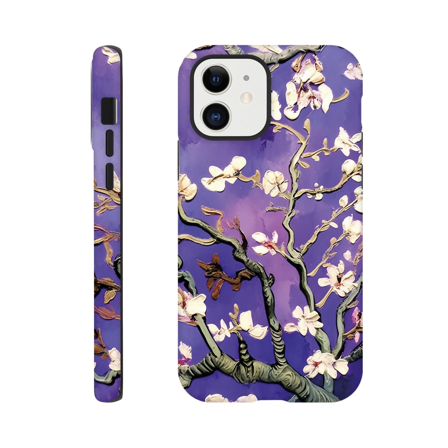 Almond blossom (Purple) By Vincent van Gogh - Phone case sturdy