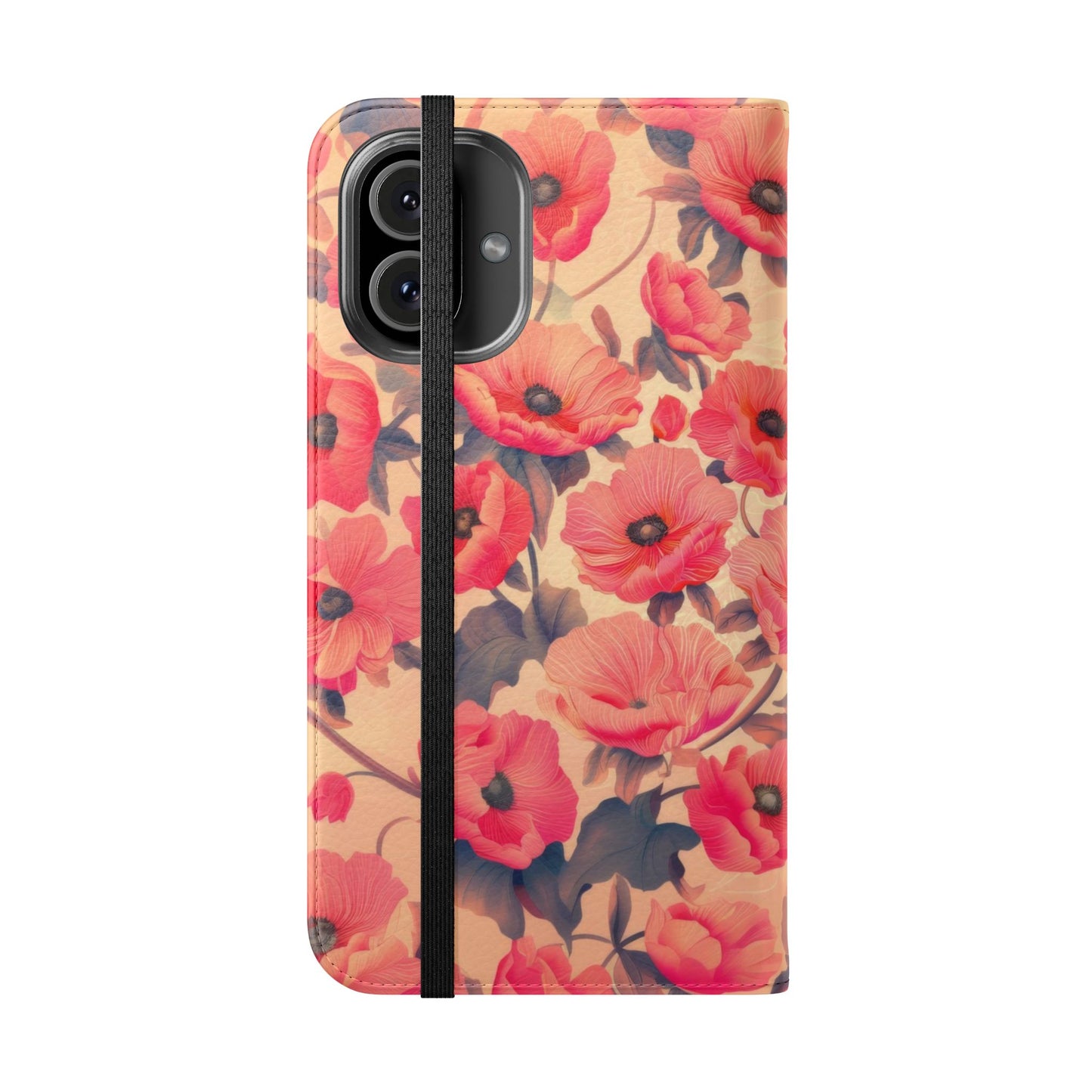 Floral Flip Phone Case - Stylish Smartphone Protector, Floral Design Case, Gift for Her, Trendy Tech Accessory, Mother's Day Gift