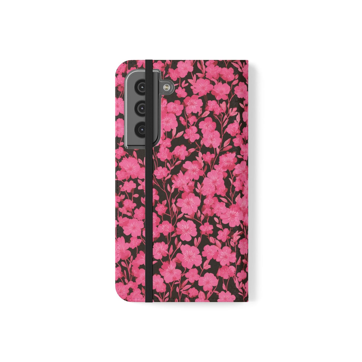 Floral Flip Cases for Phones, Cute Floral Phone Wallet, Gift for Her, Trendy Phone Accessories, Mother's Day Gift, Phone Protection
