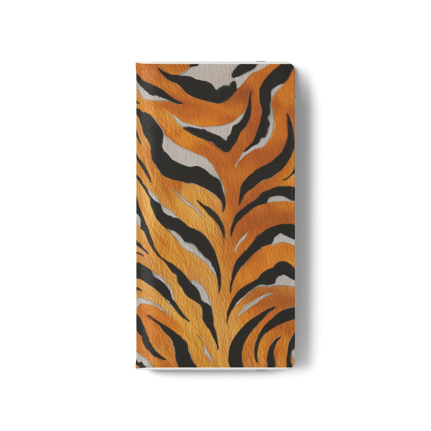 Tiger Print Flip Case, Personalized Phone Case, Stylish Wallet Case, Animal Print Cover, Gift for Wildlife Lovers