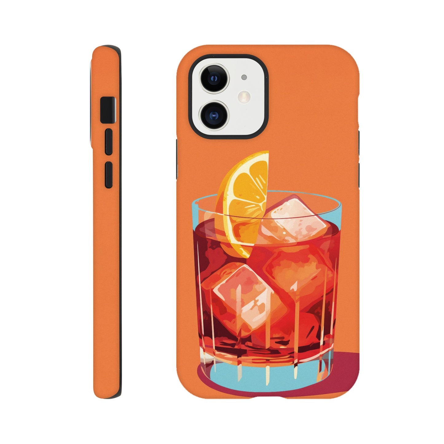 Negroni (Orange) - Phone Case sturdy