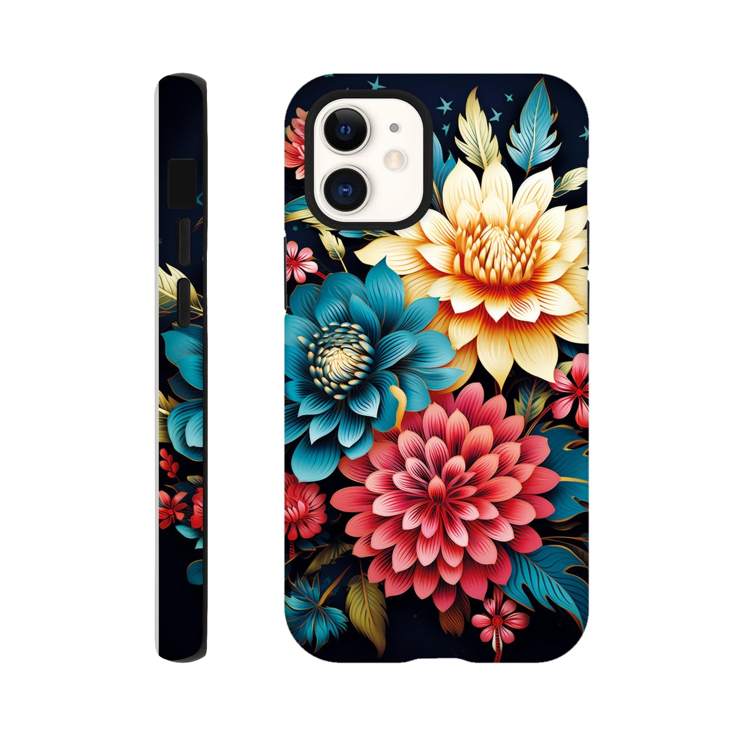 Copy of Flower pattern IV- Phone Case sturdy