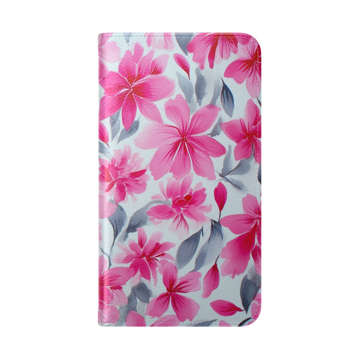 Floral Flip Phone Cases, Elegant Smartphone Covers, Spring Decor, Stylish Gift for Her, Patterned Wallet Case, Trendy Phone Protectors