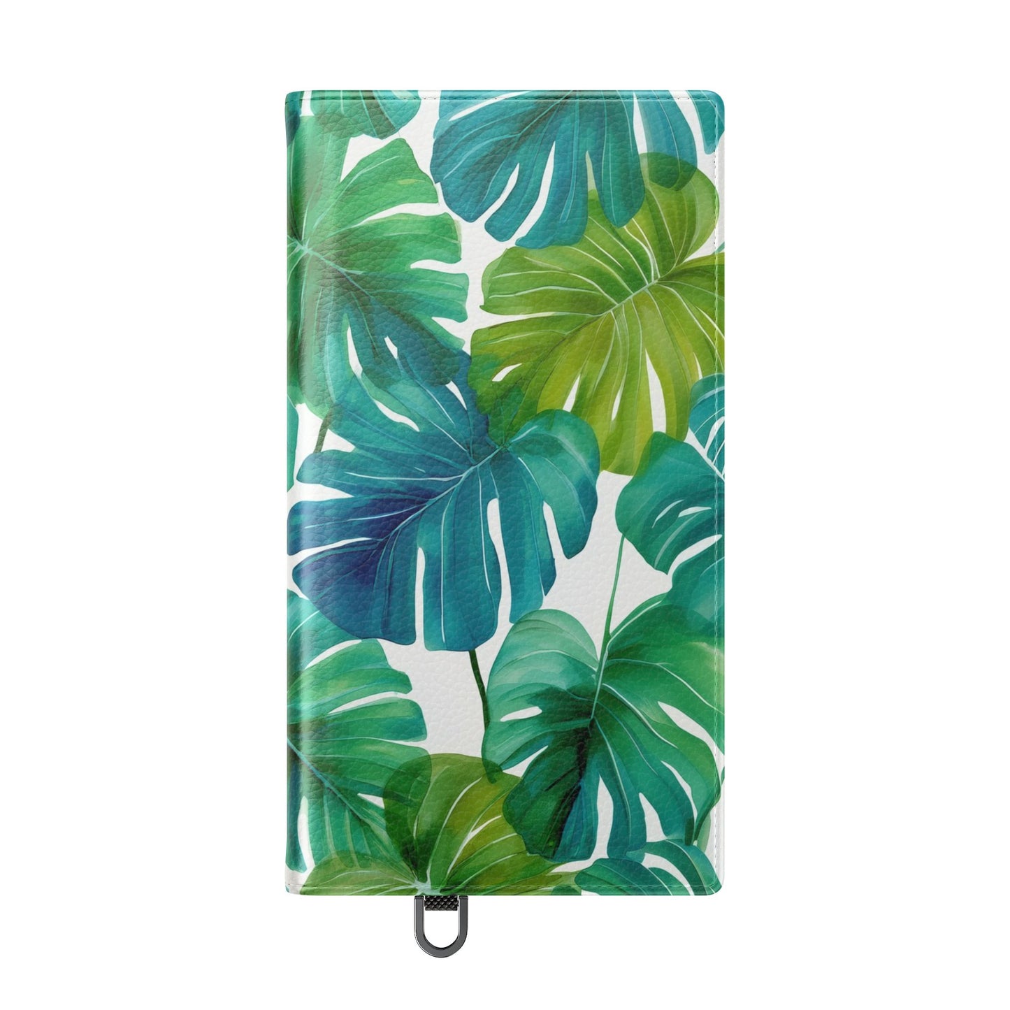 Tropical Leaf Phone Case, Flip Case for Smartphones, Modern Phone Cover, Gift for Nature Lovers, Travel Accessory, Tropical Vibes