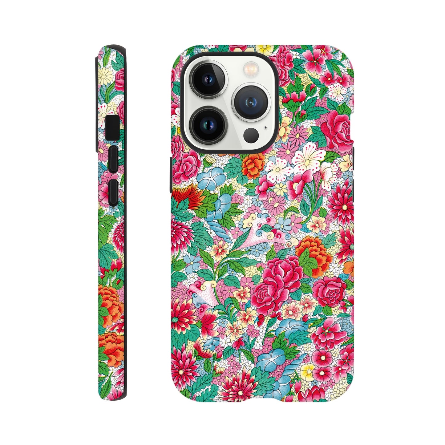 Colorful flower pattern - Phone case sturdy