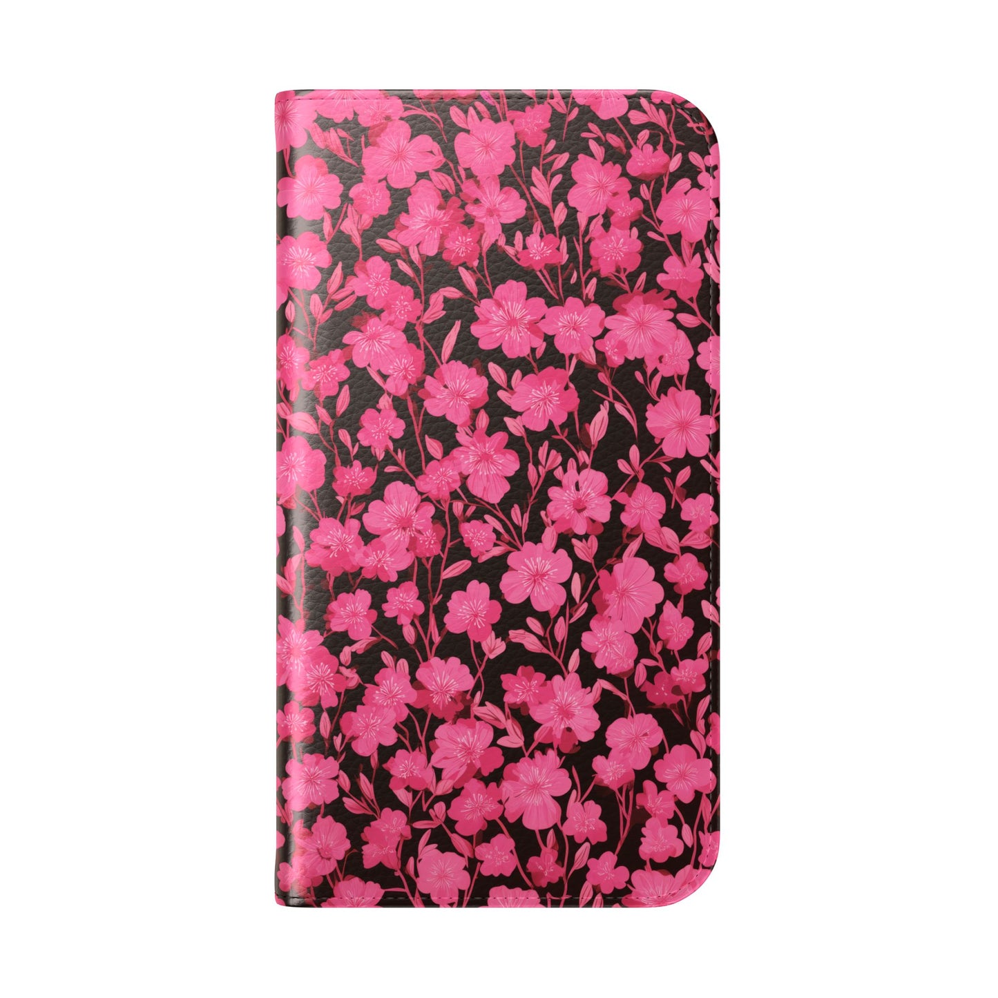 Floral Flip Cases for Phones, Cute Floral Phone Wallet, Gift for Her, Trendy Phone Accessories, Mother's Day Gift, Phone Protection