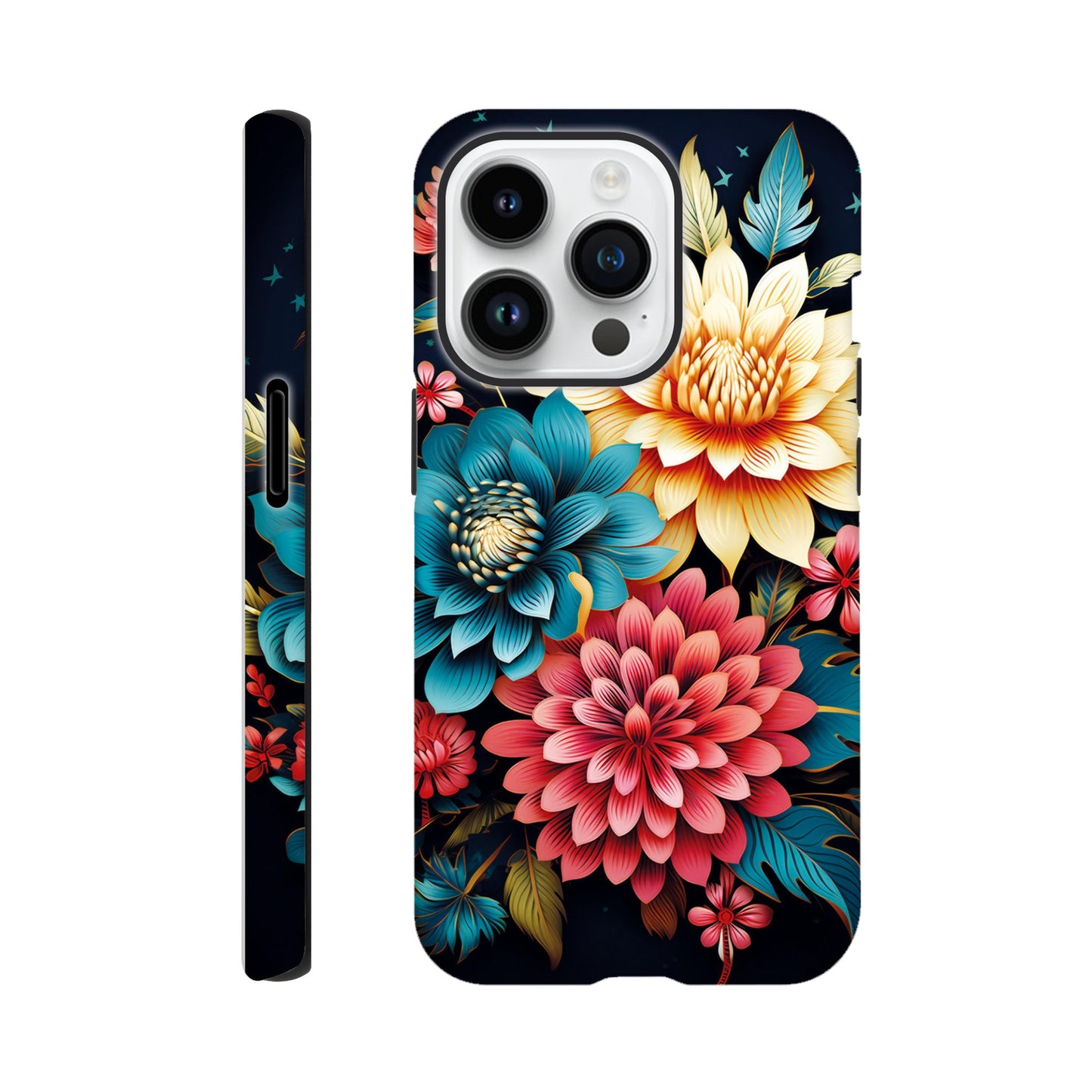 Copy of Flower pattern IV- Phone Case sturdy