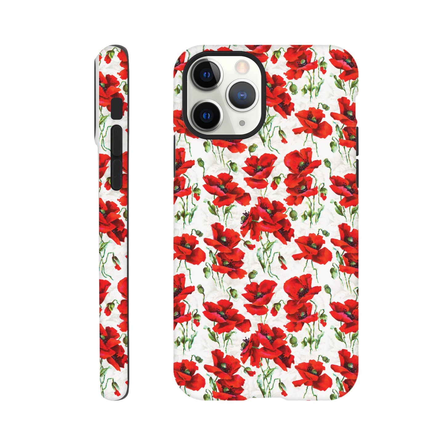 Red poppy design - Phone case sturdy