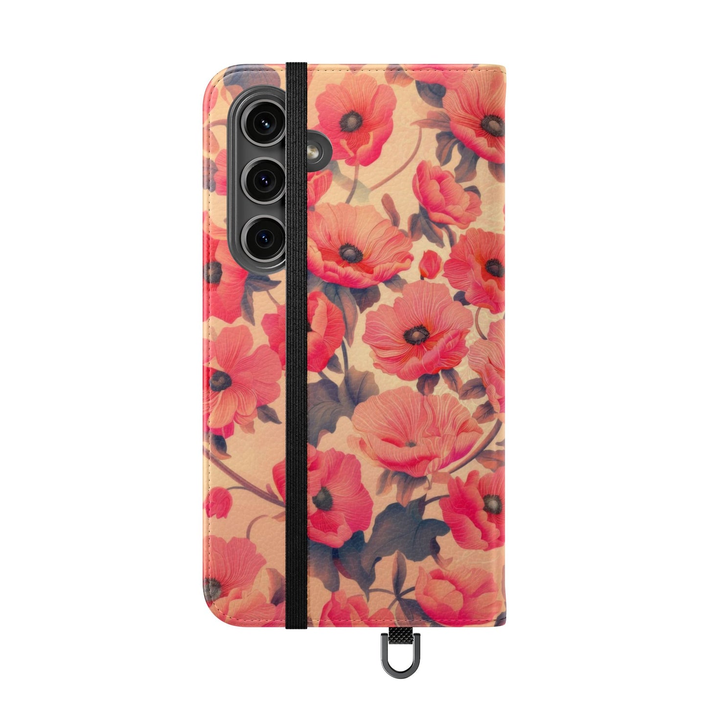 Floral Flip Phone Case - Stylish Smartphone Protector, Floral Design Case, Gift for Her, Trendy Tech Accessory, Mother's Day Gift
