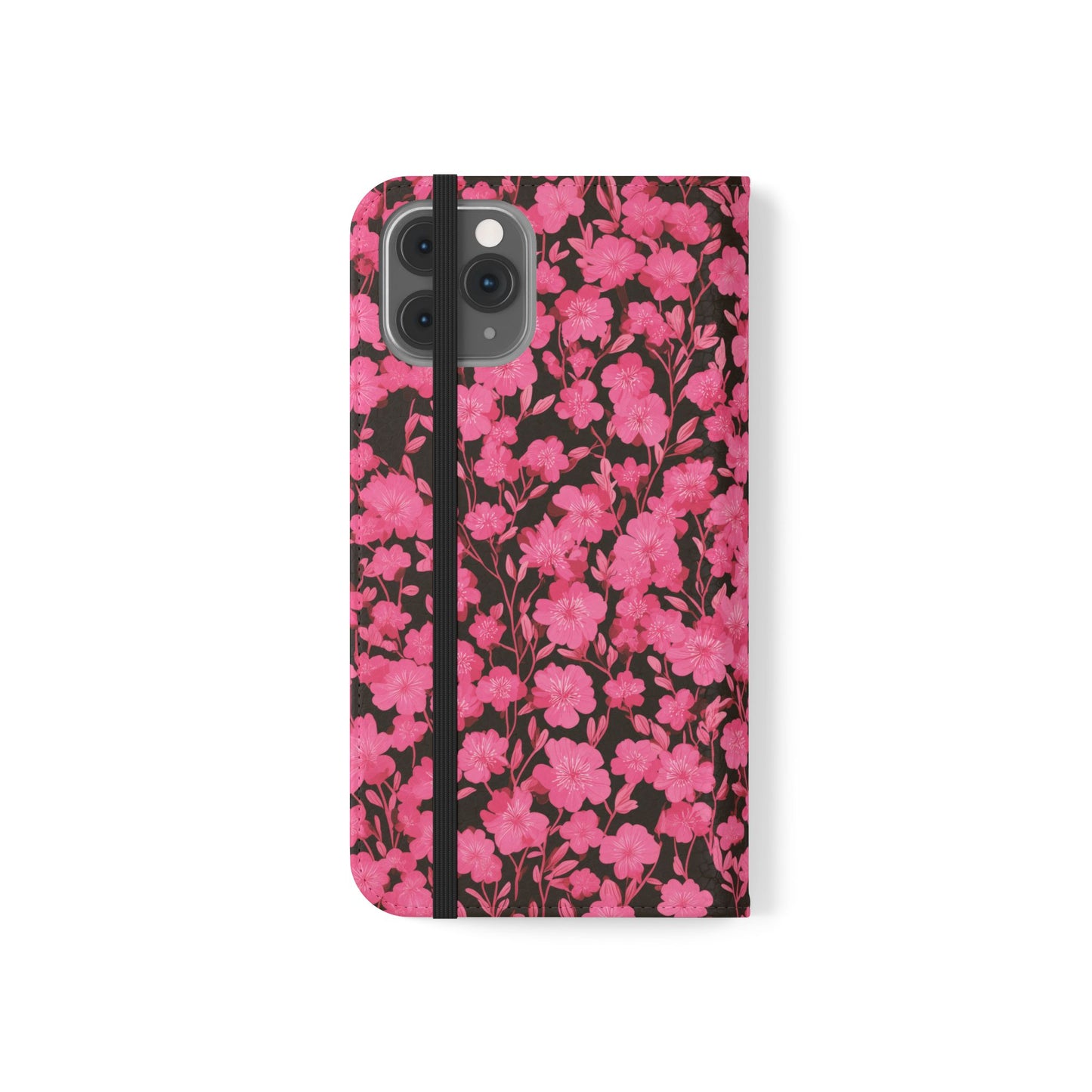 Floral Flip Cases for Phones, Cute Floral Phone Wallet, Gift for Her, Trendy Phone Accessories, Mother's Day Gift, Phone Protection