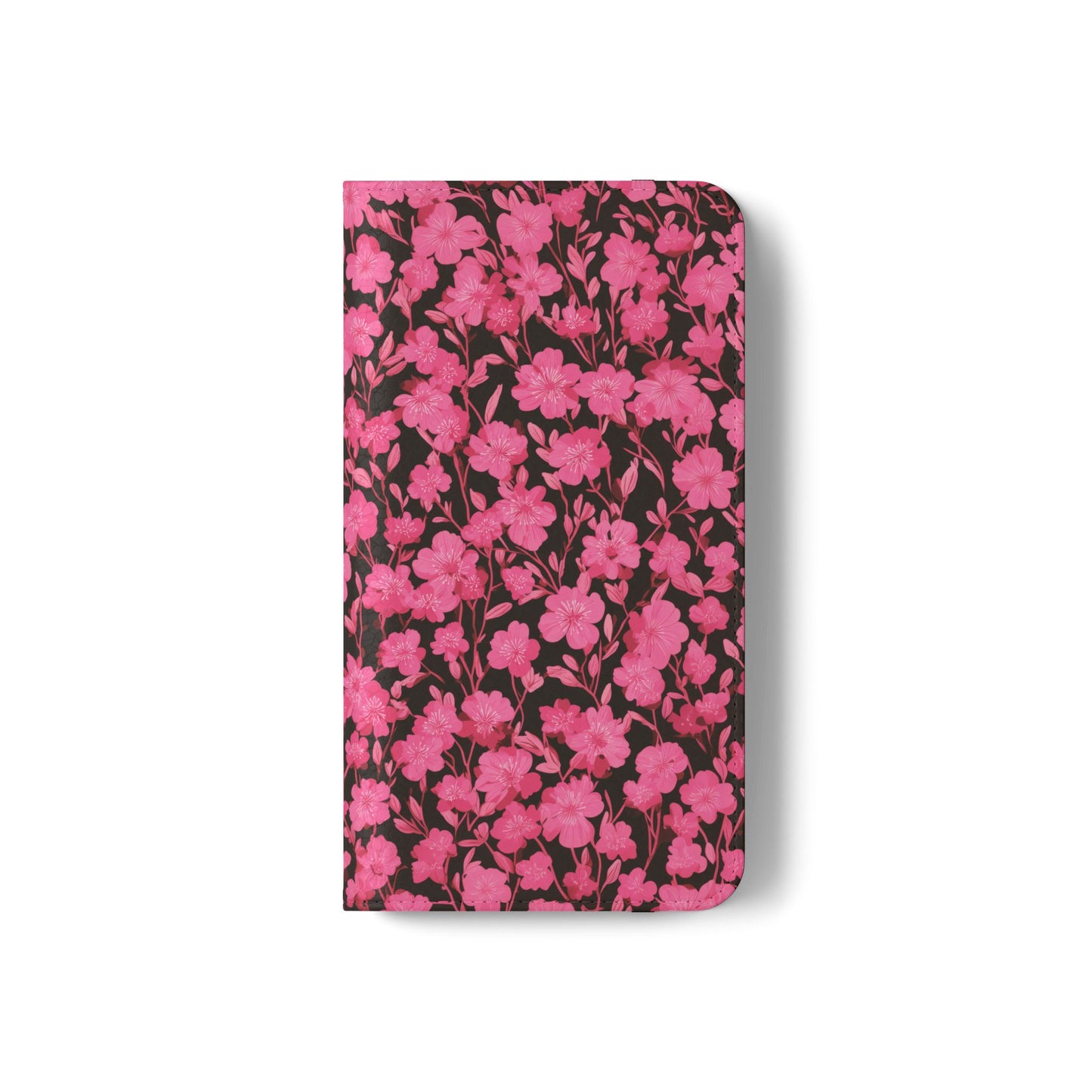 Floral Flip Cases for Phones, Cute Floral Phone Wallet, Gift for Her, Trendy Phone Accessories, Mother's Day Gift, Phone Protection