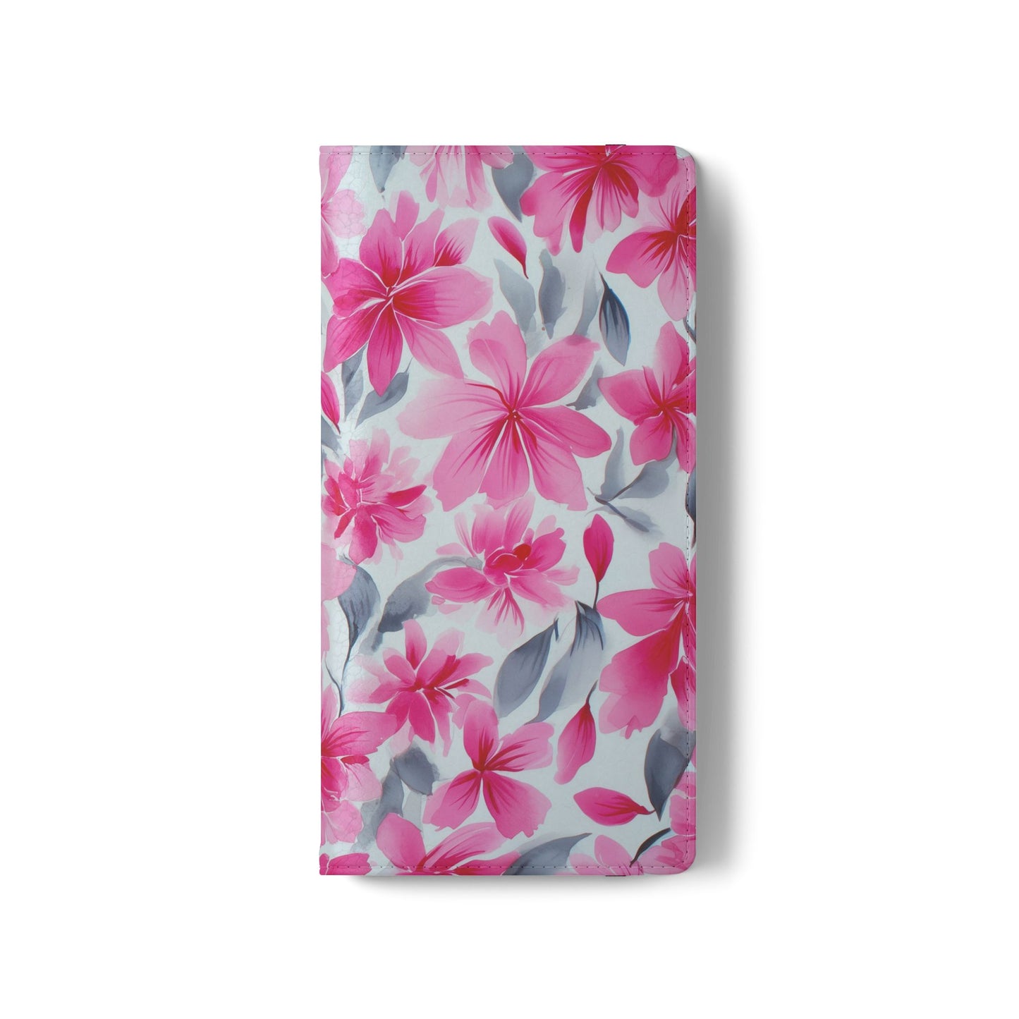 Floral Flip Phone Cases, Elegant Smartphone Covers, Spring Decor, Stylish Gift for Her, Patterned Wallet Case, Trendy Phone Protectors