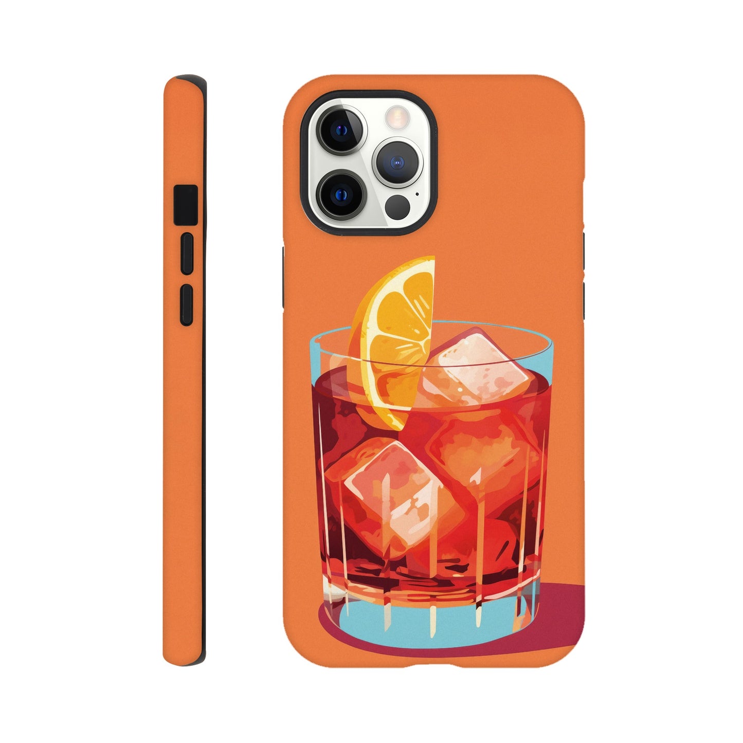 Negroni (Orange) - Phone Case sturdy