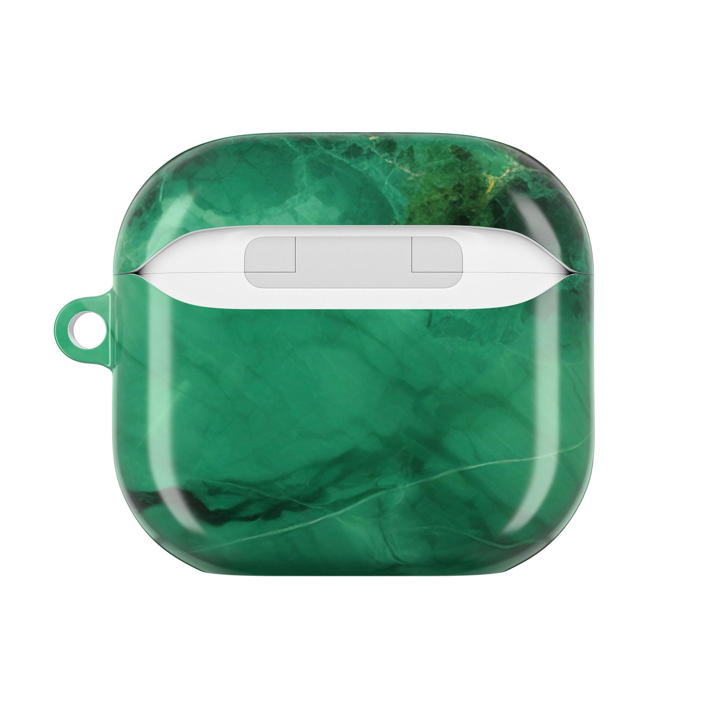 Stylish AirPod Cases - Marble Green Design, AirPods Cover, Custom Earphone Case, Gift for Music Lovers, Trendy Accessory