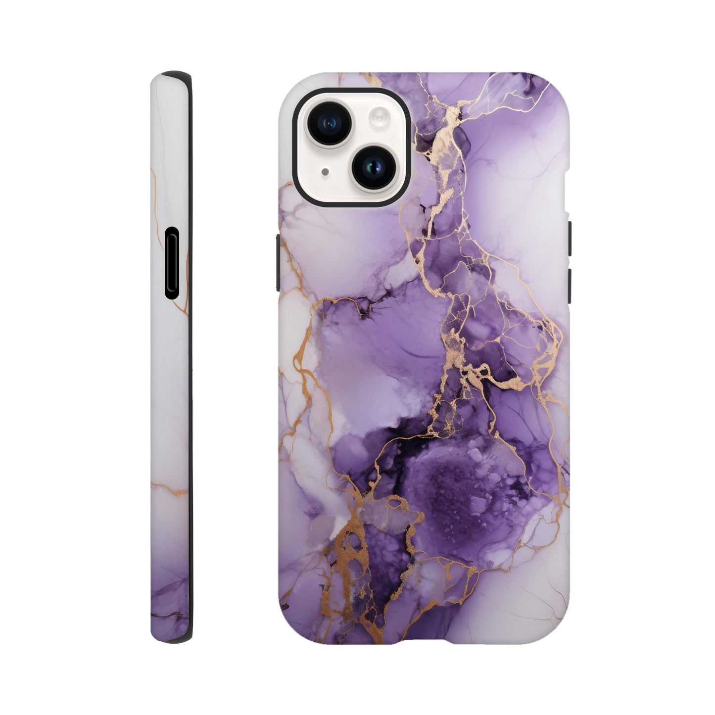 Purple marble - Phone case Sturdy