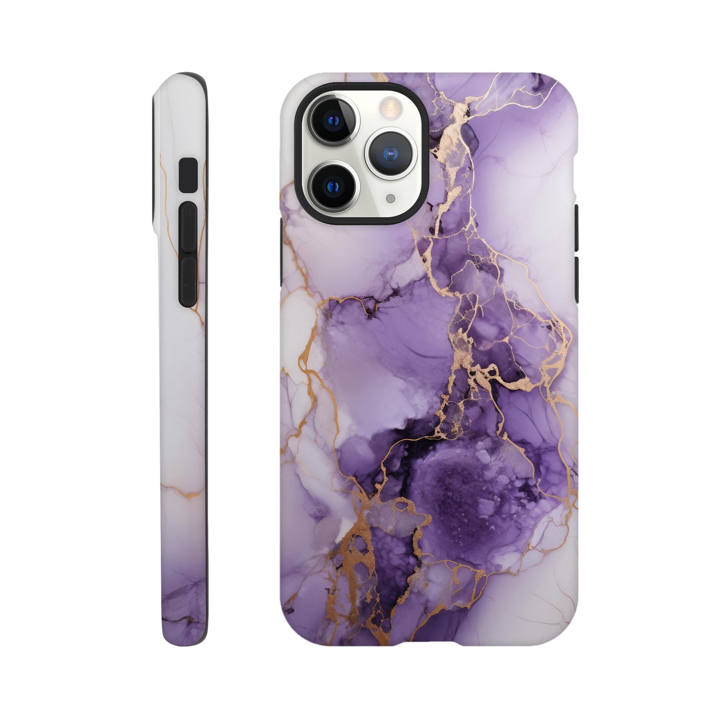 Purple marble - Phone case Sturdy