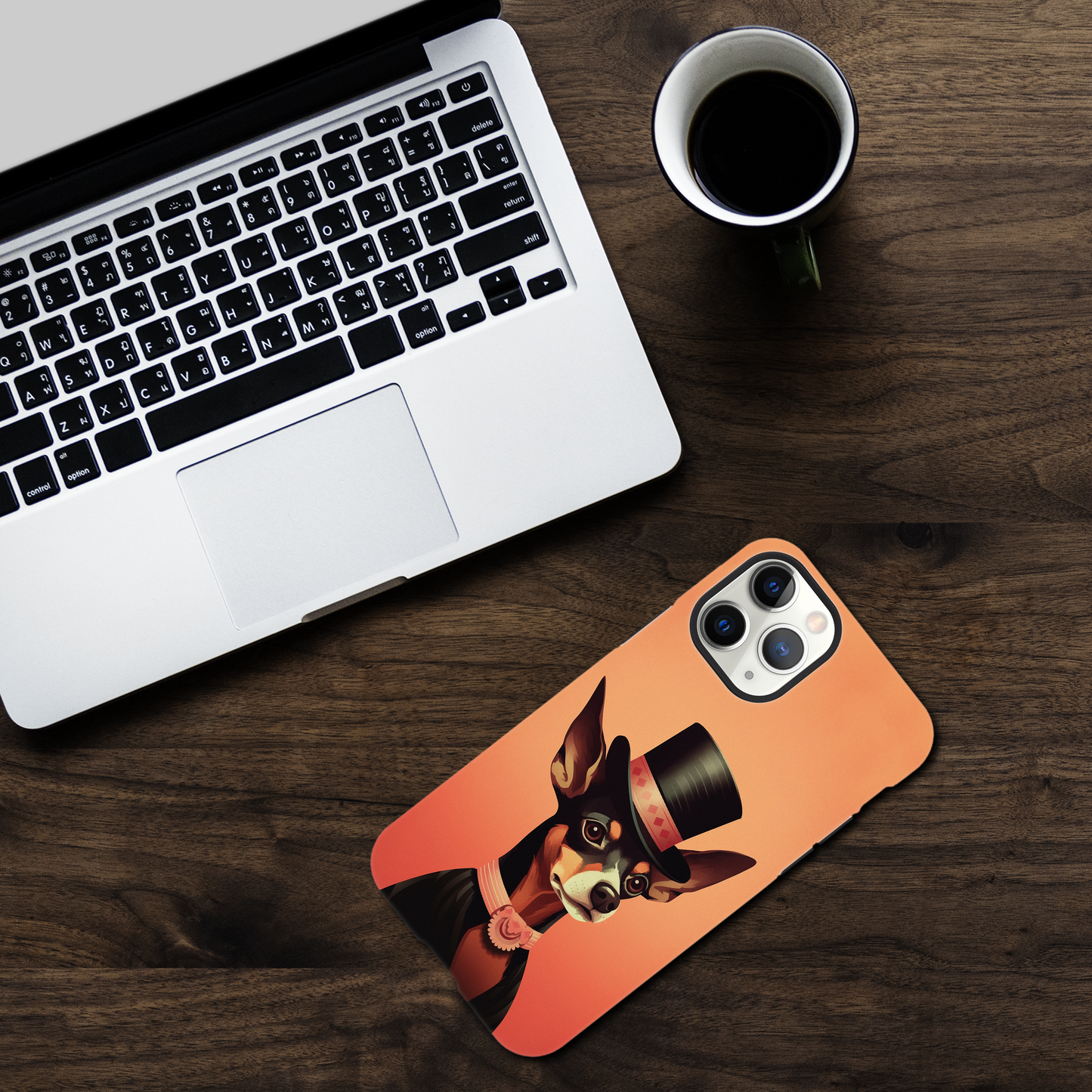 A gentleman chiwawa - Phone Case sturdy