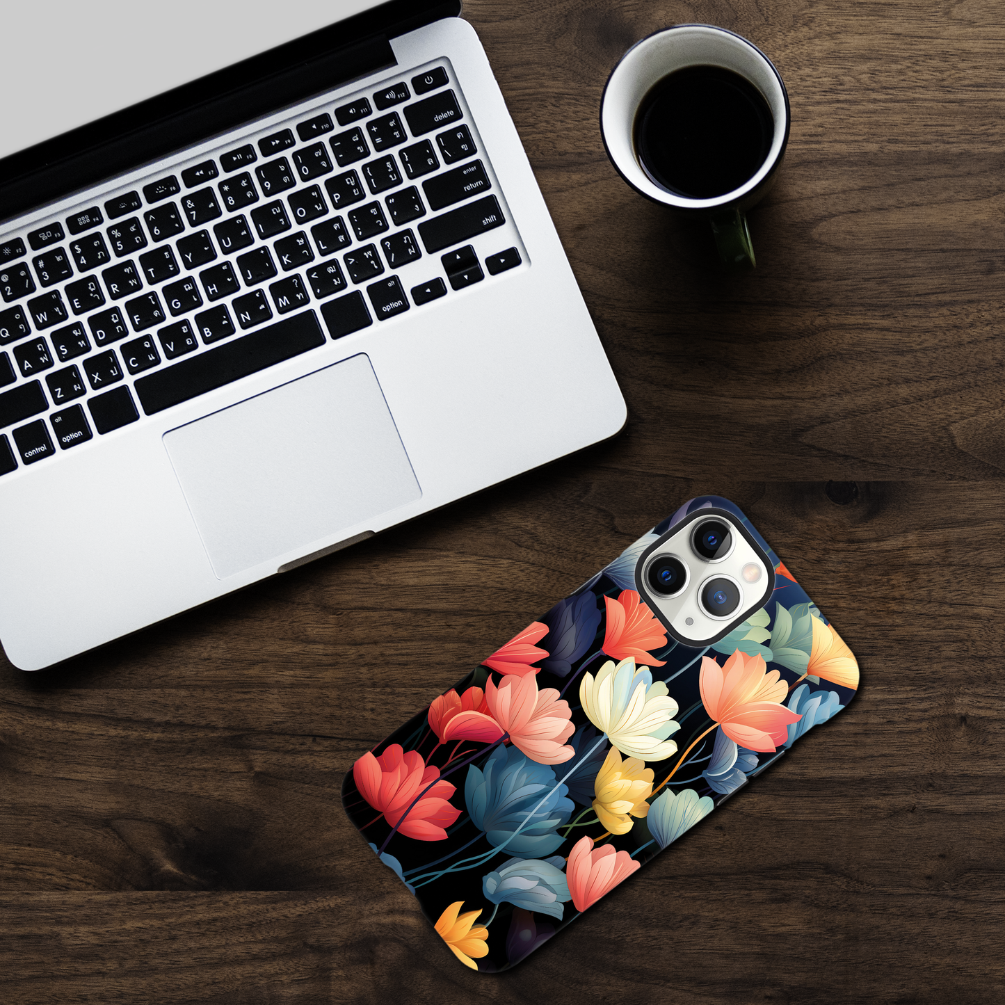 Flower pattern I - Phone Case sturdy