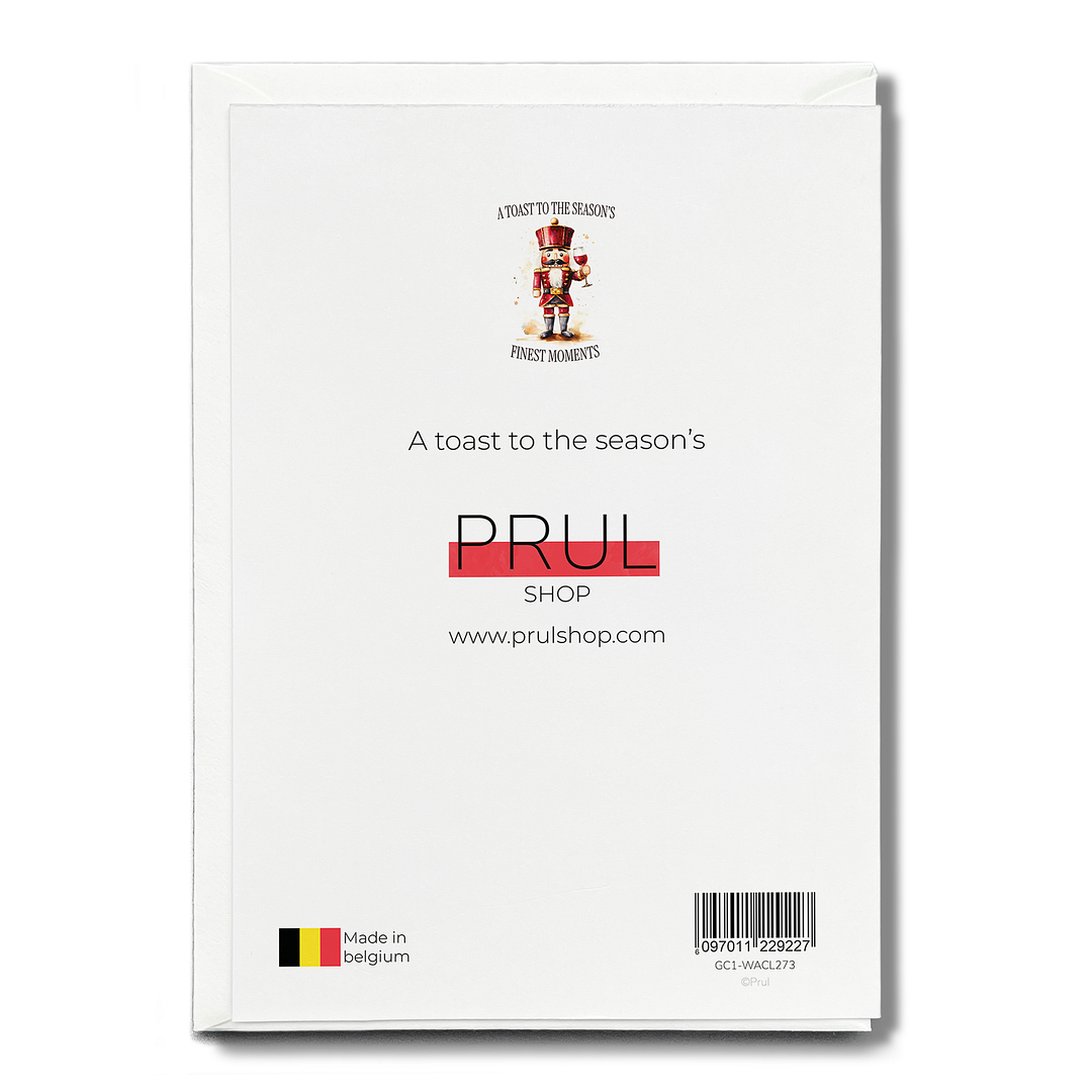 A toast to the season’s - Greeting Card