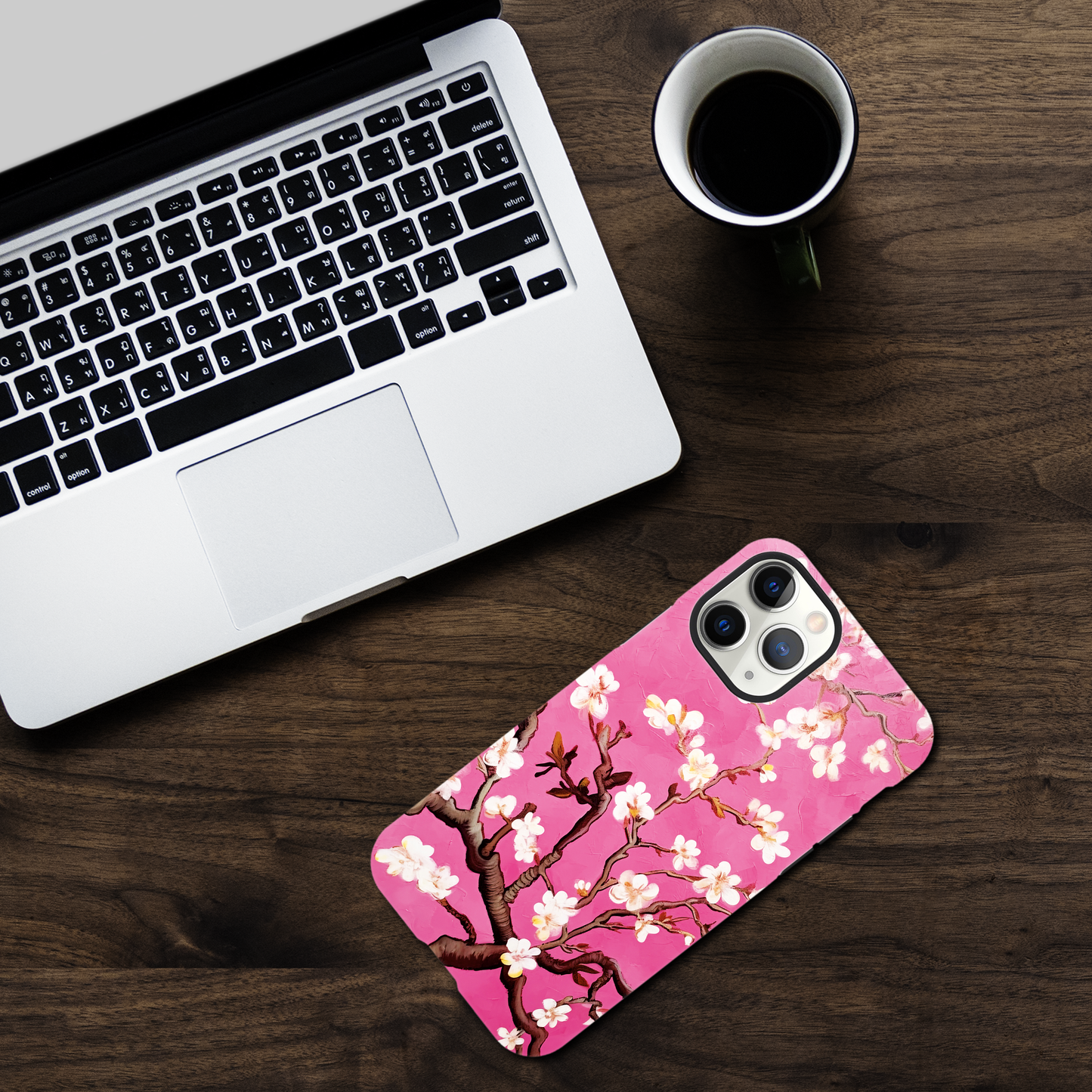 Almond blossom (Pink) By Vincent van Gogh - Phone Case sturdy