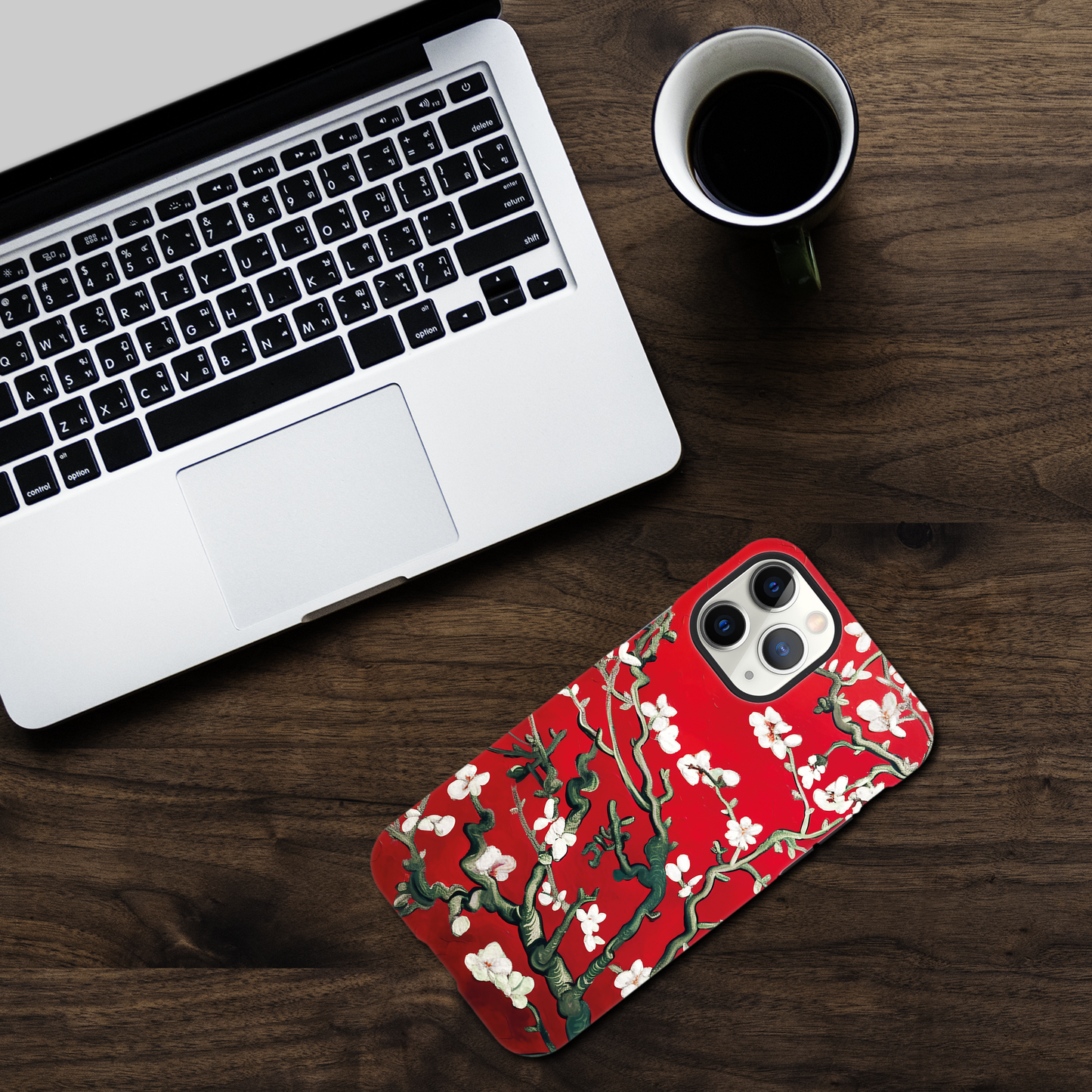 Almond blossom (Red) By Vincent van Gogh - Phone Case Sturdy