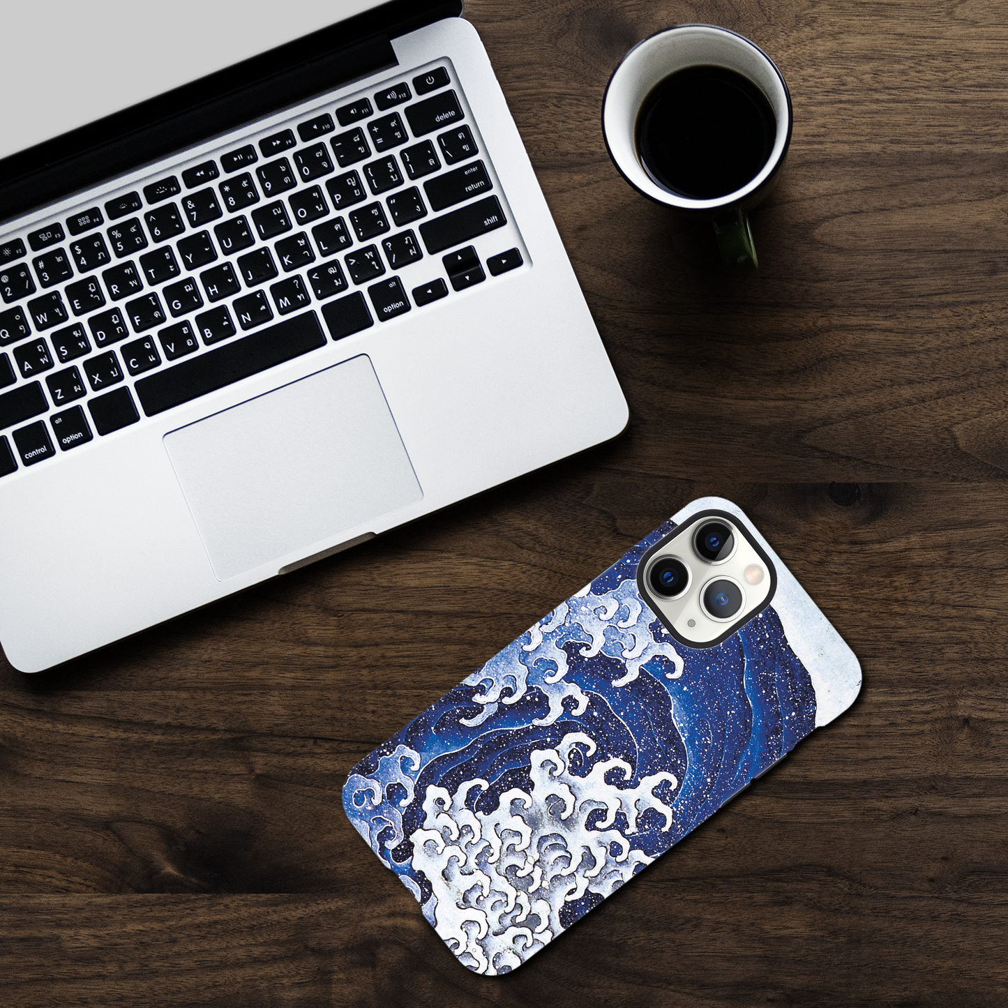 Feminine Wave by Hokusai - Phone Case Sturdy