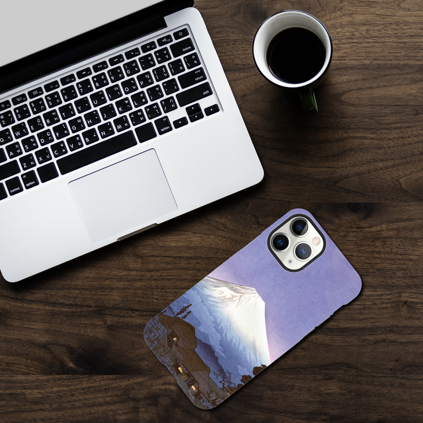 Mikuhō (Fuji) during 20th century by Hiroaki Takahashi - Phone Case Sturdy