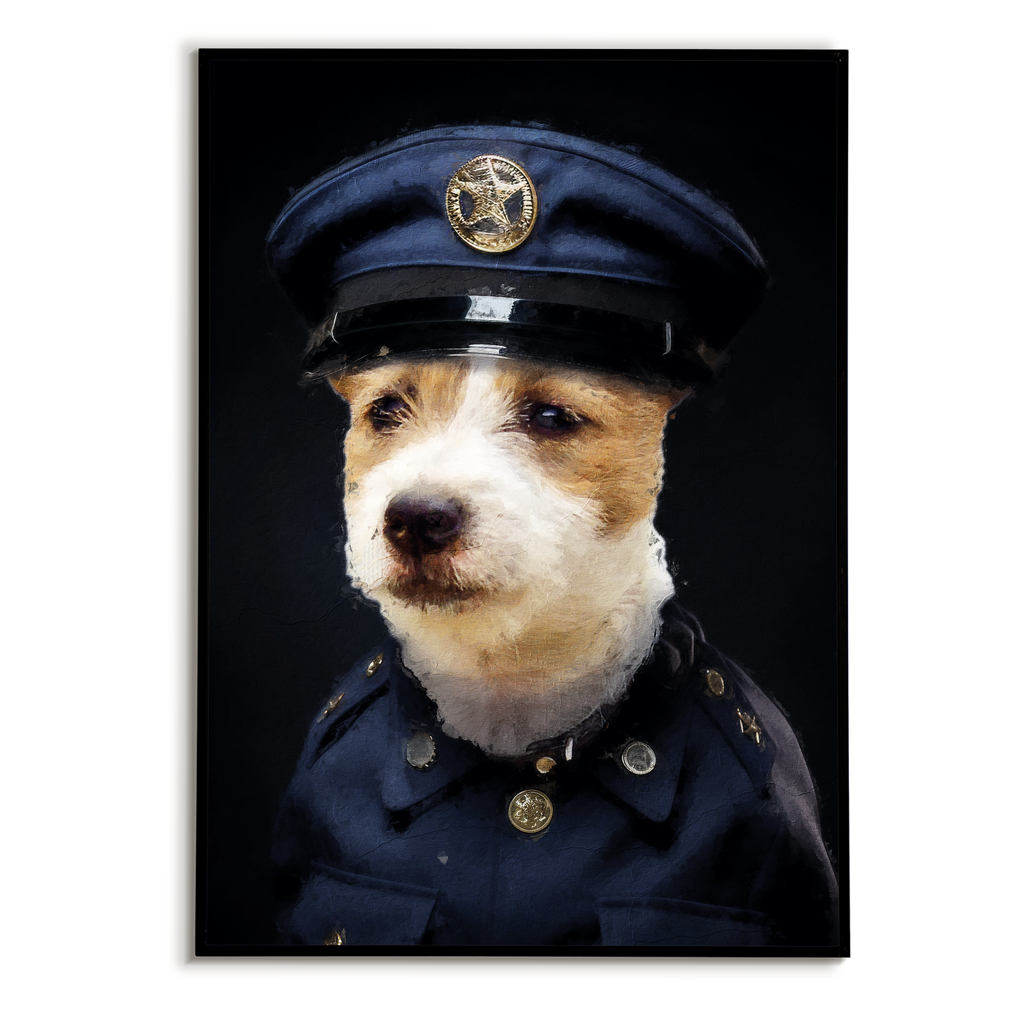 Portrait Animal Policeman