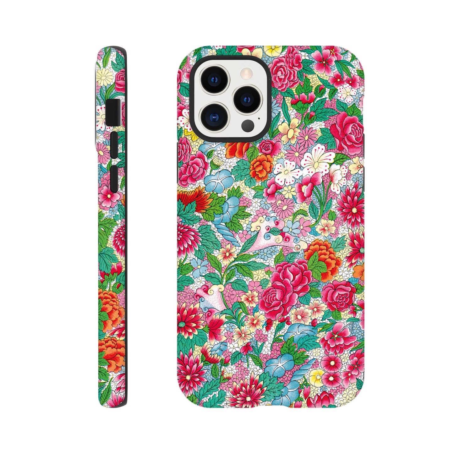 Colorful flower pattern - Phone case sturdy