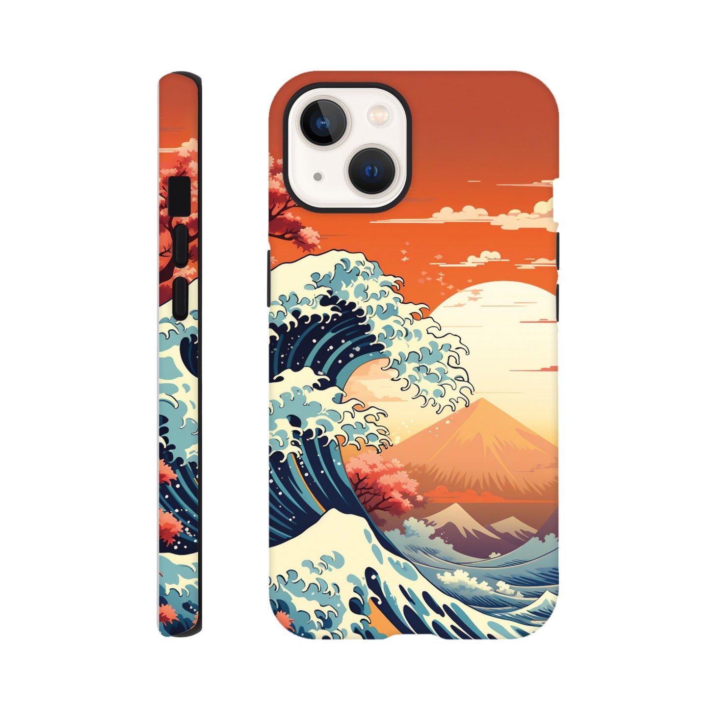 Great wave art deco style - Phone Case sturdy