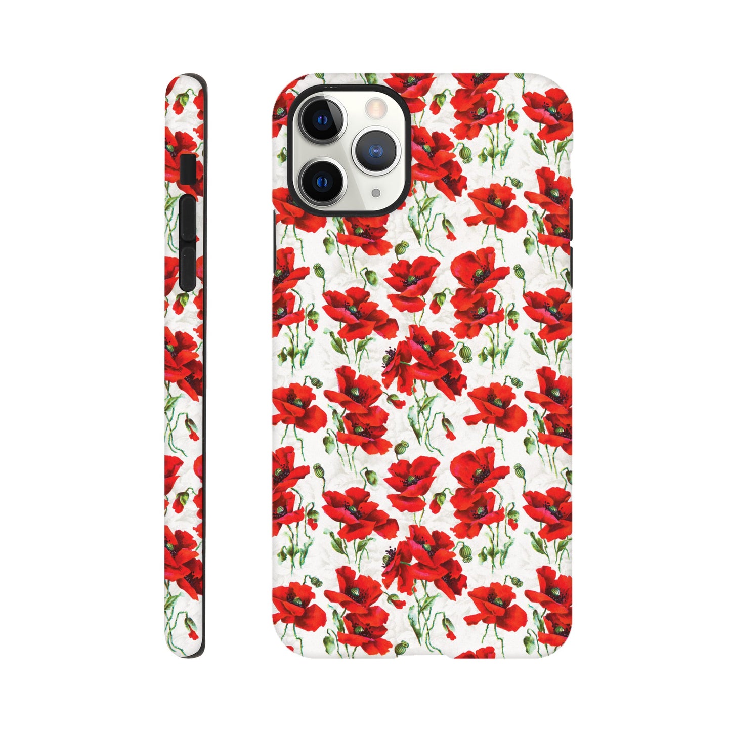Red poppy design - Phone case sturdy