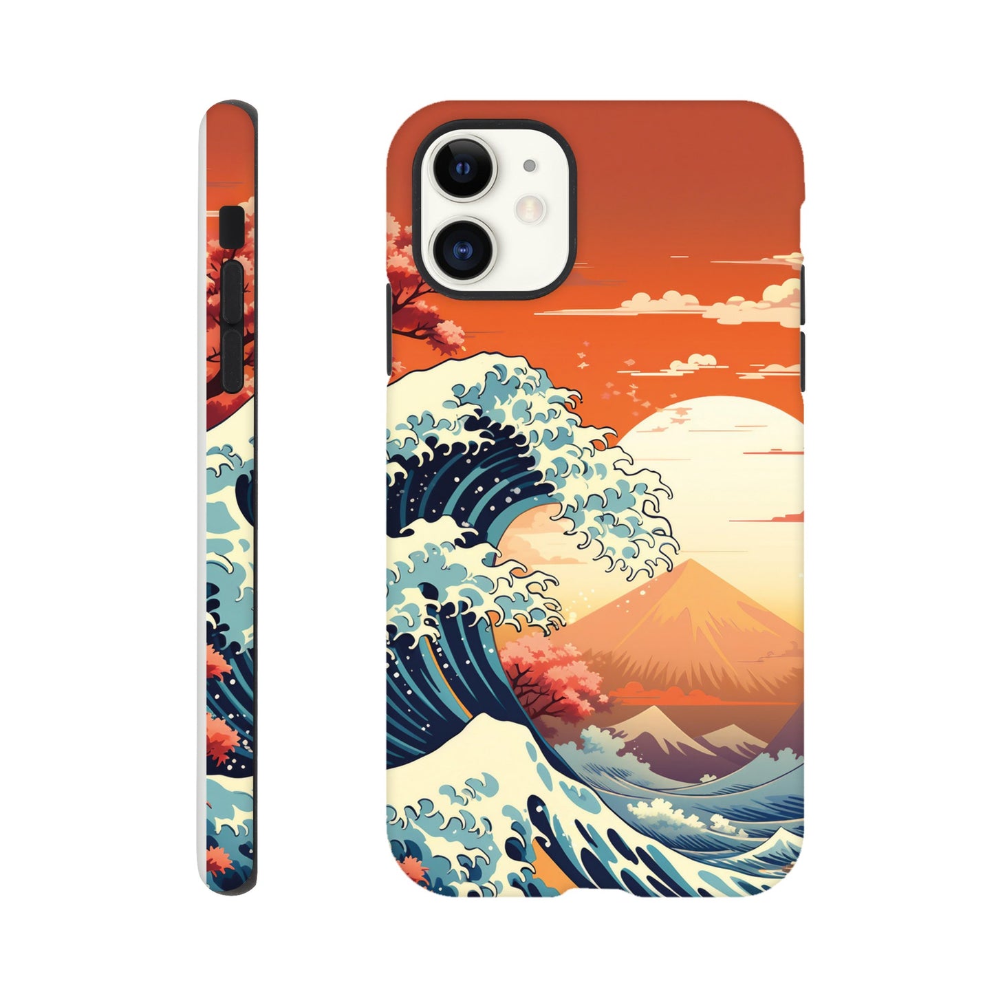 Great wave art deco style - Phone Case sturdy
