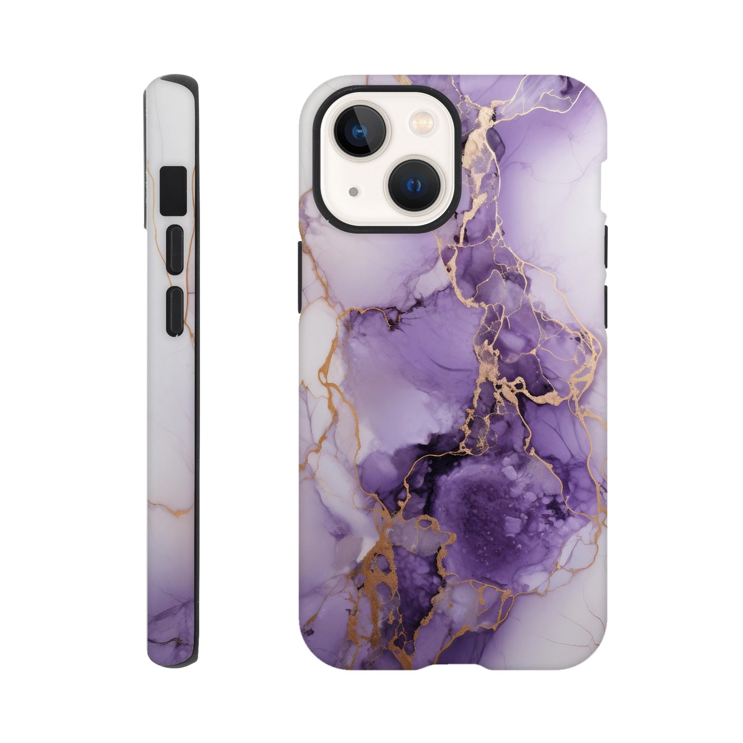 Purple marble - Phone case Sturdy