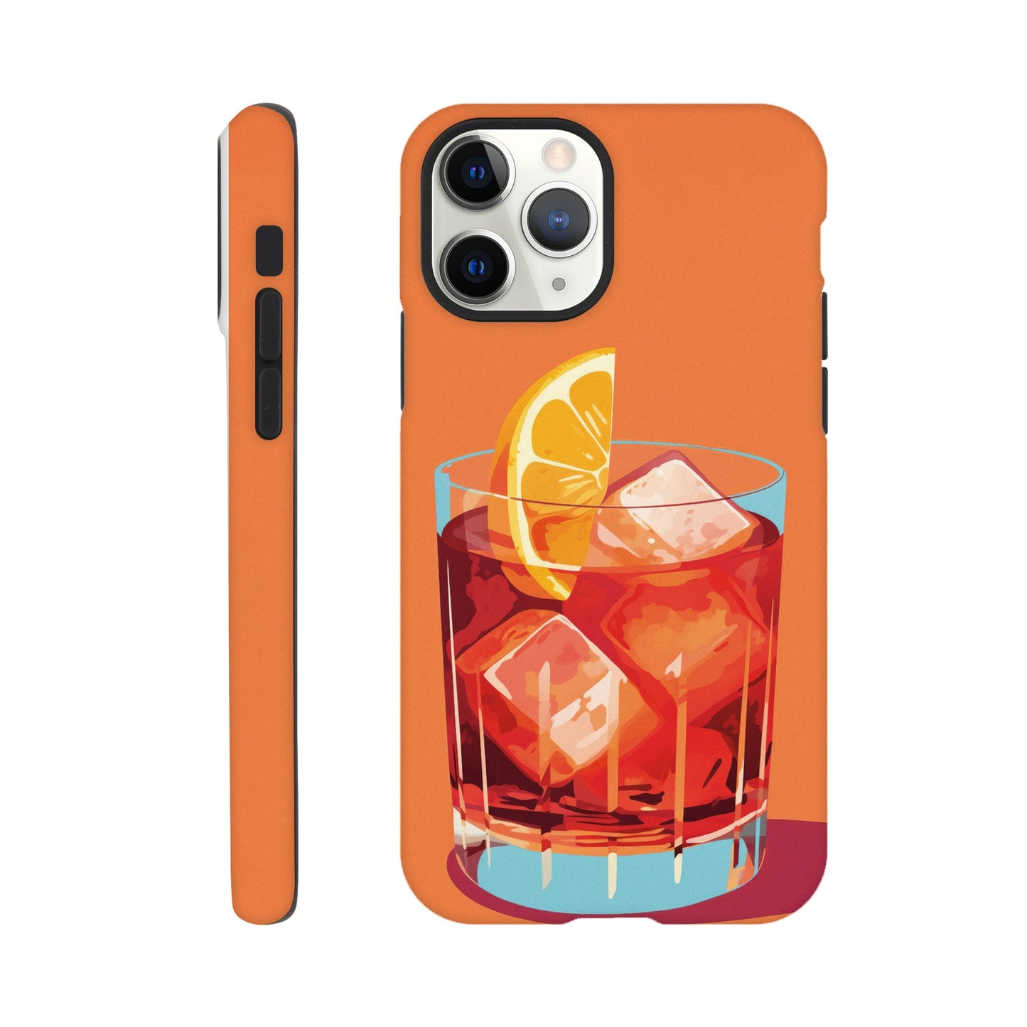 Negroni (Orange) - Phone Case sturdy