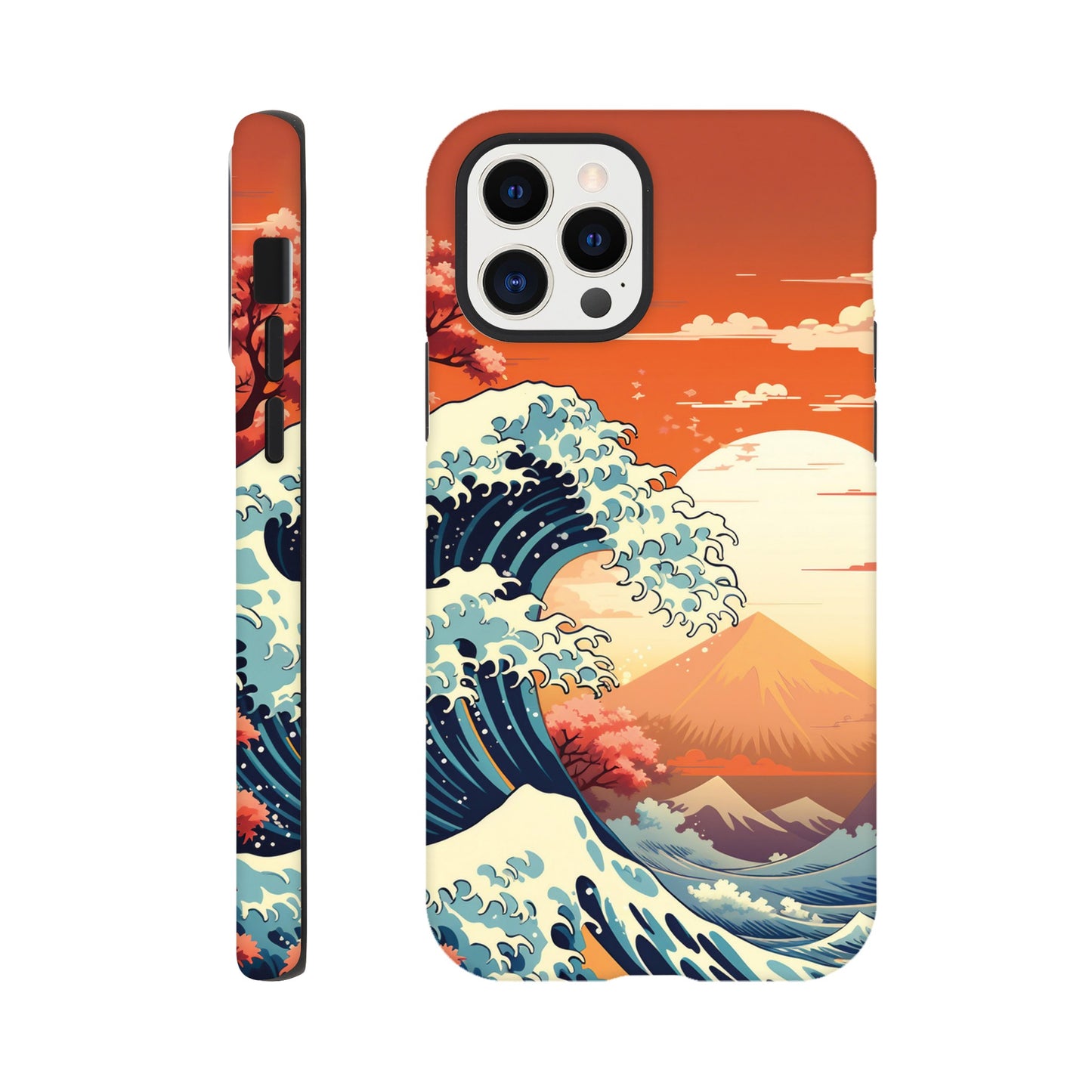 Great wave art deco style - Phone Case sturdy
