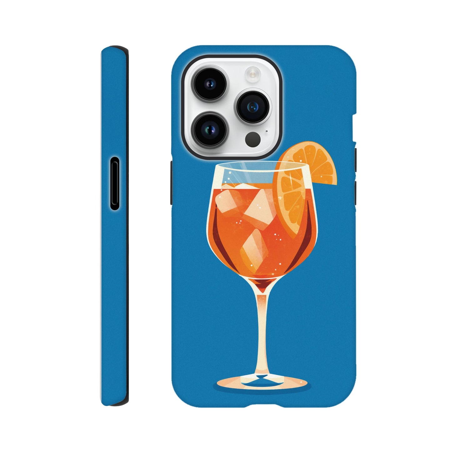 Aperol Spritz (Blue) - Phone Case sturdy