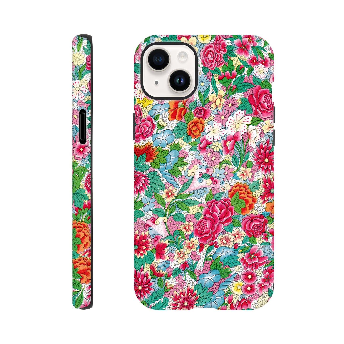 Colorful flower pattern - Phone case sturdy